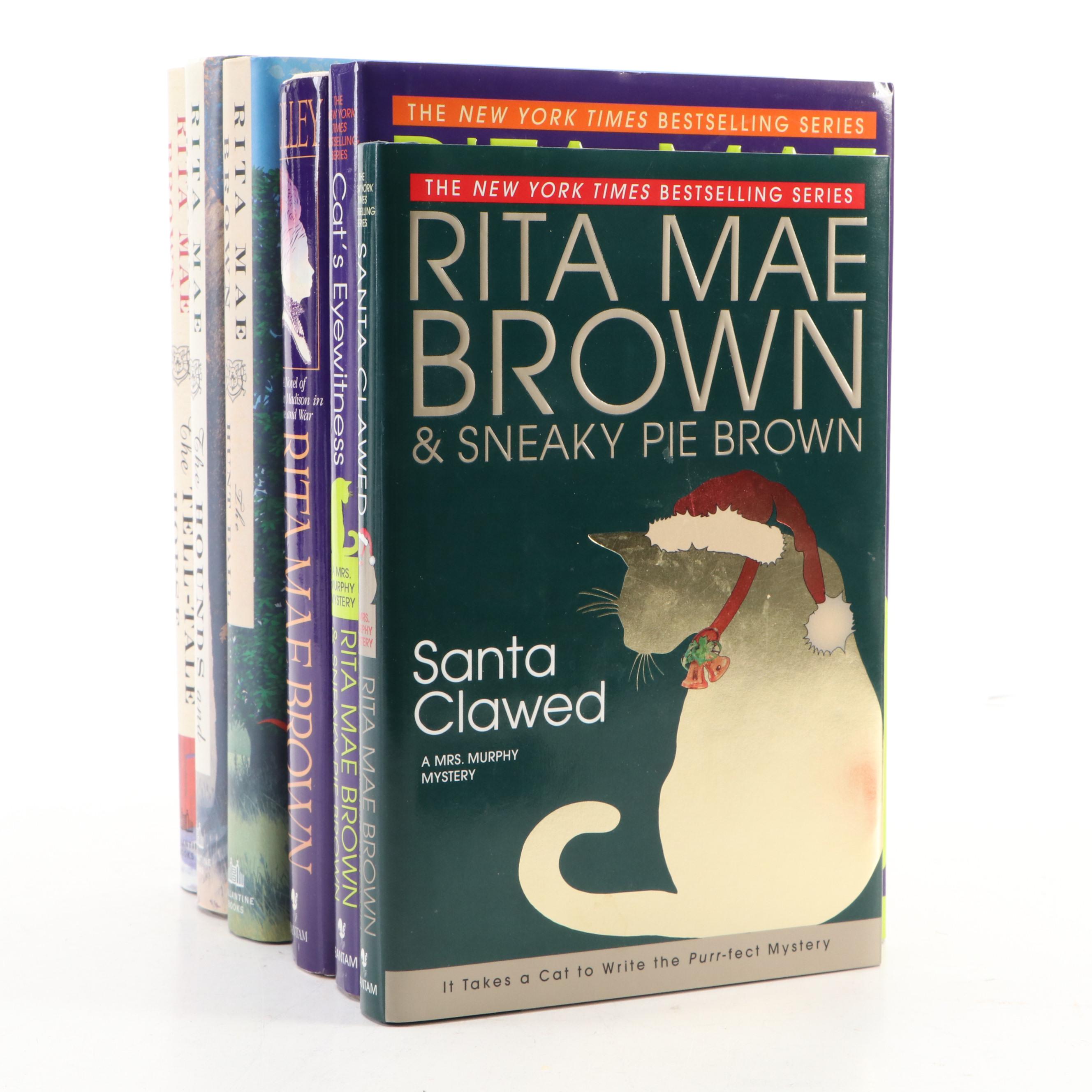 First Edition "The Tell-Tale Horse" with More Rita Mae Brown Books