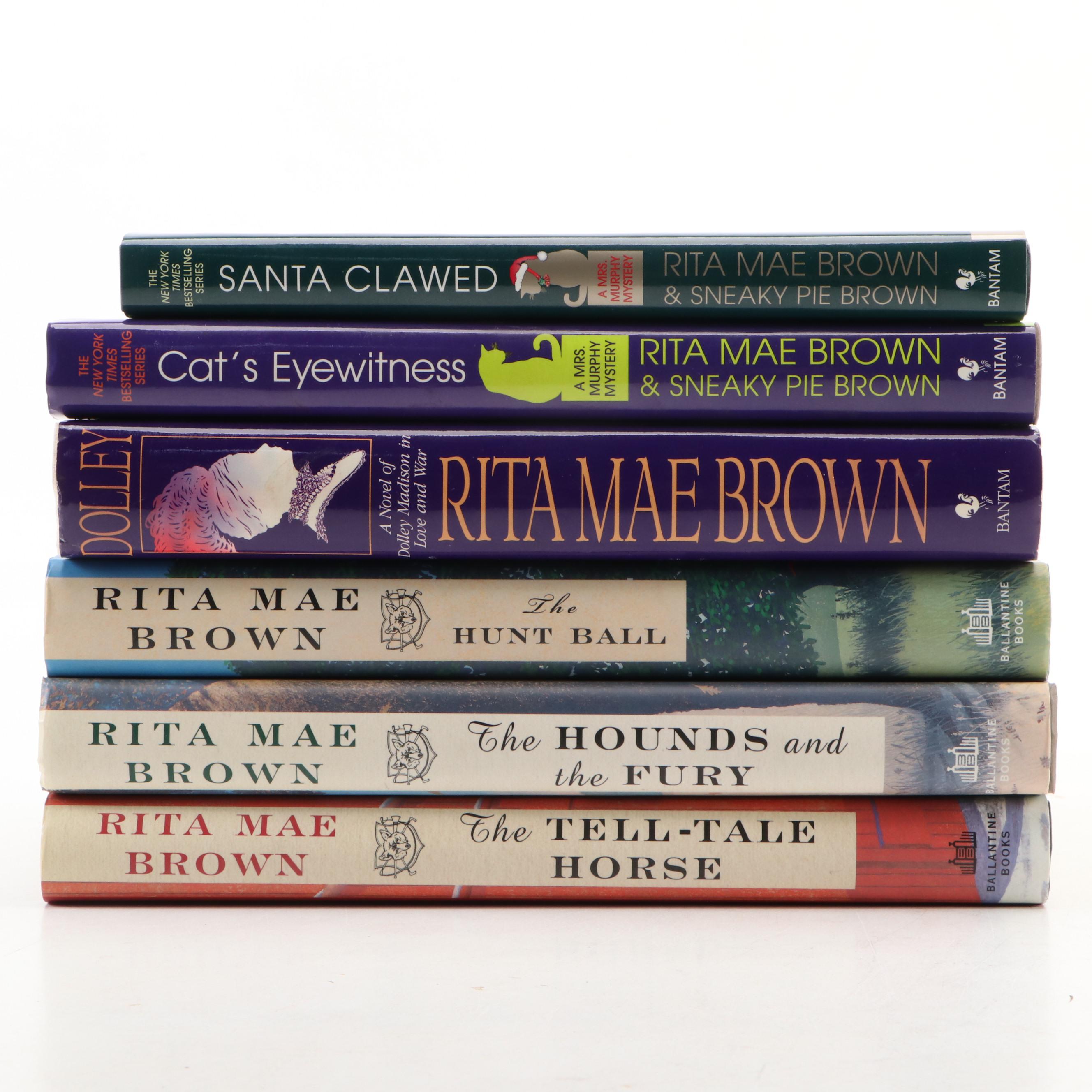 First Edition "The Tell-Tale Horse" with More Rita Mae Brown Books