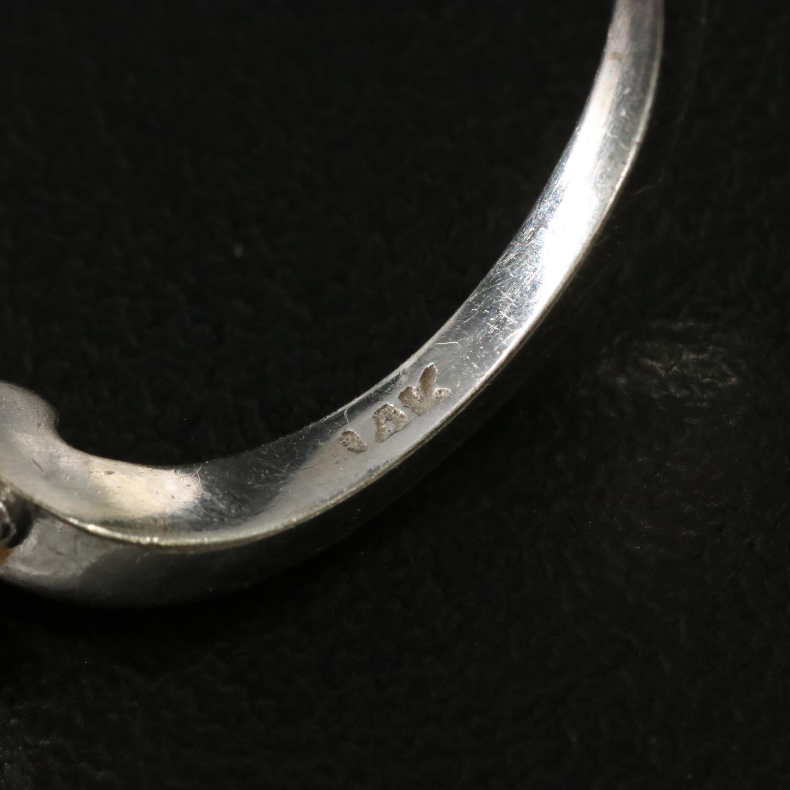 10K Pearl and Diamond Ring