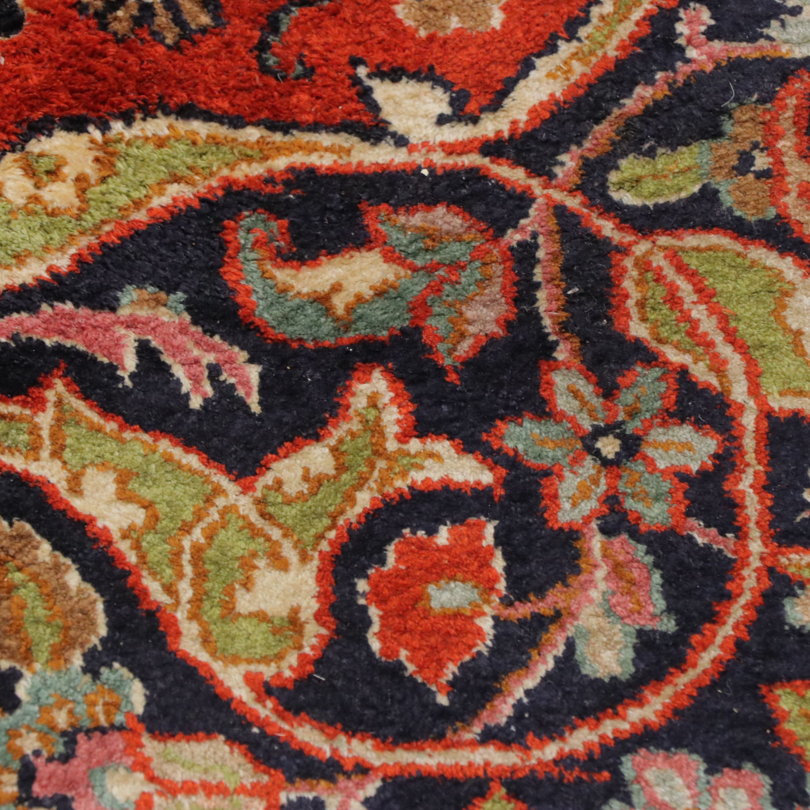 10'3 x 14'6 Hand-Knotted Persian Tabriz Room-Sized Rug