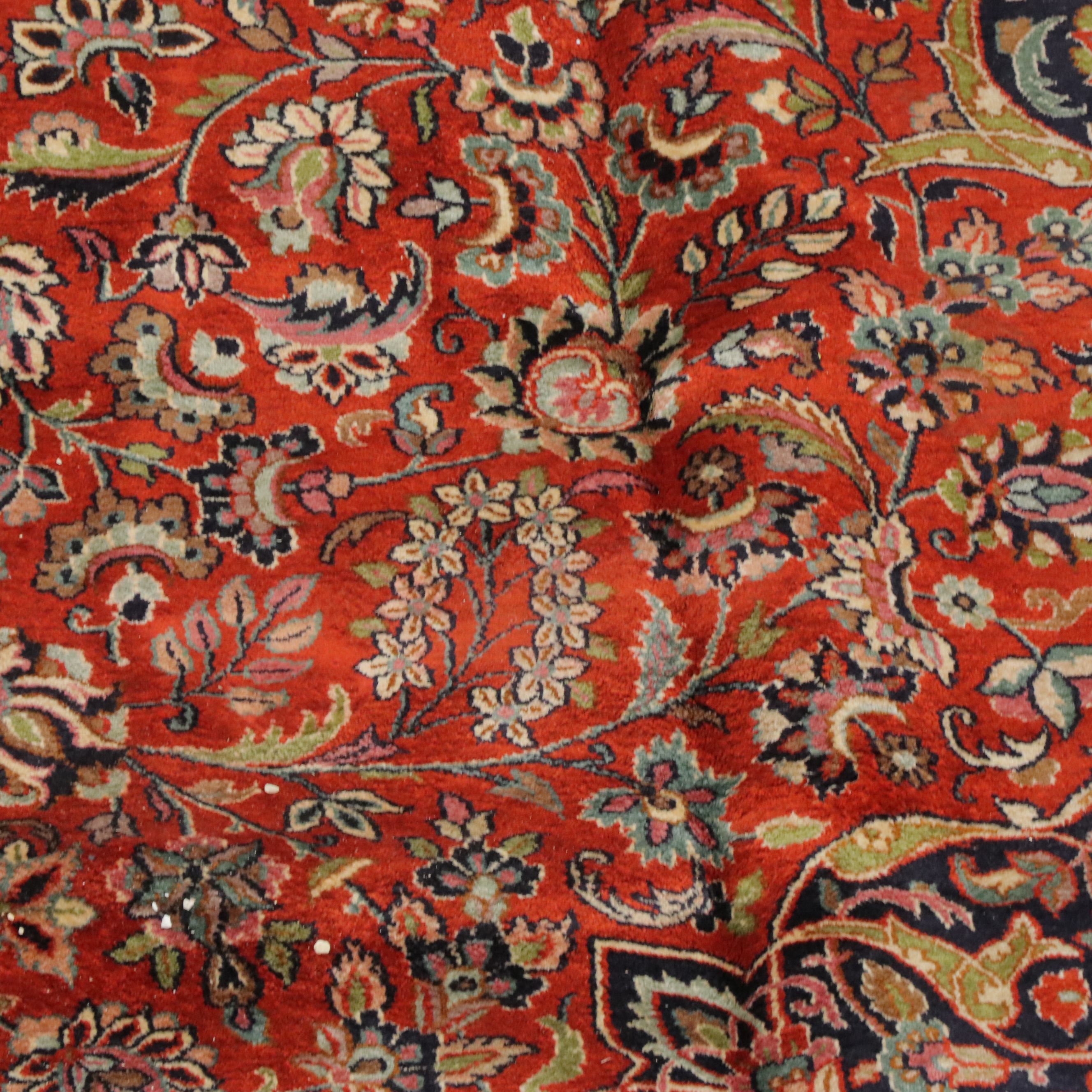 10'3 x 14'6 Hand-Knotted Persian Tabriz Room-Sized Rug