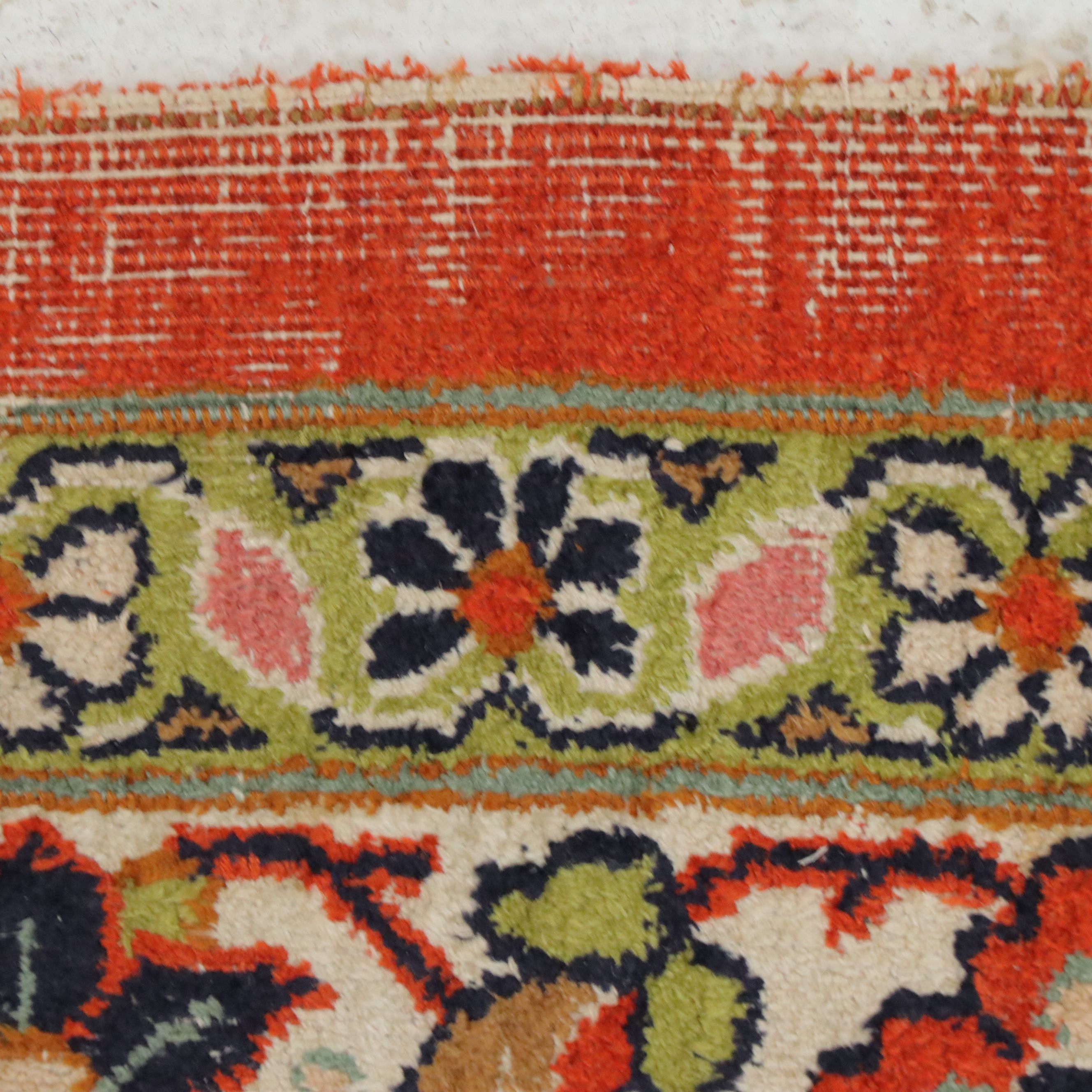 10'3 x 14'6 Hand-Knotted Persian Tabriz Room-Sized Rug