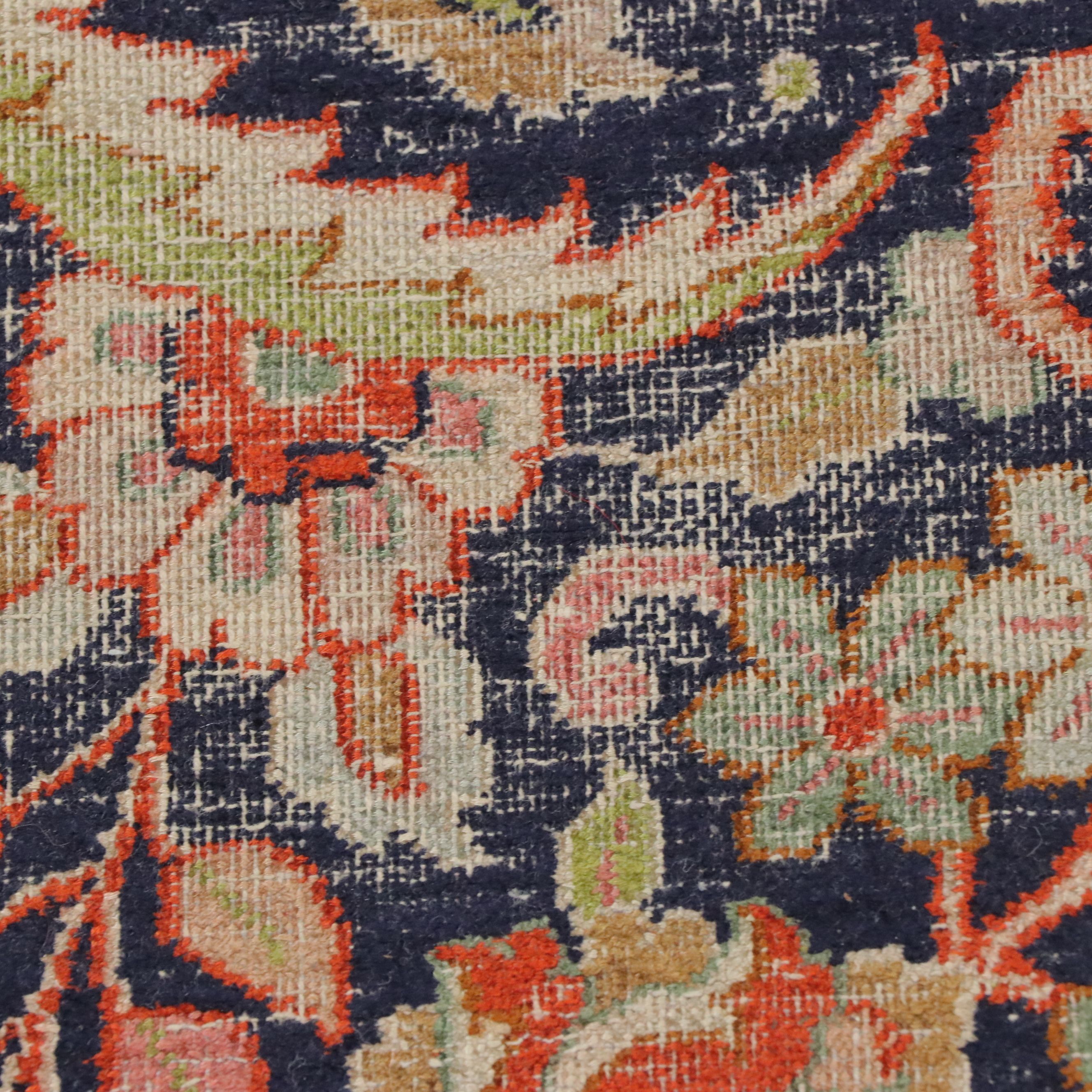 10'3 x 14'6 Hand-Knotted Persian Tabriz Room-Sized Rug