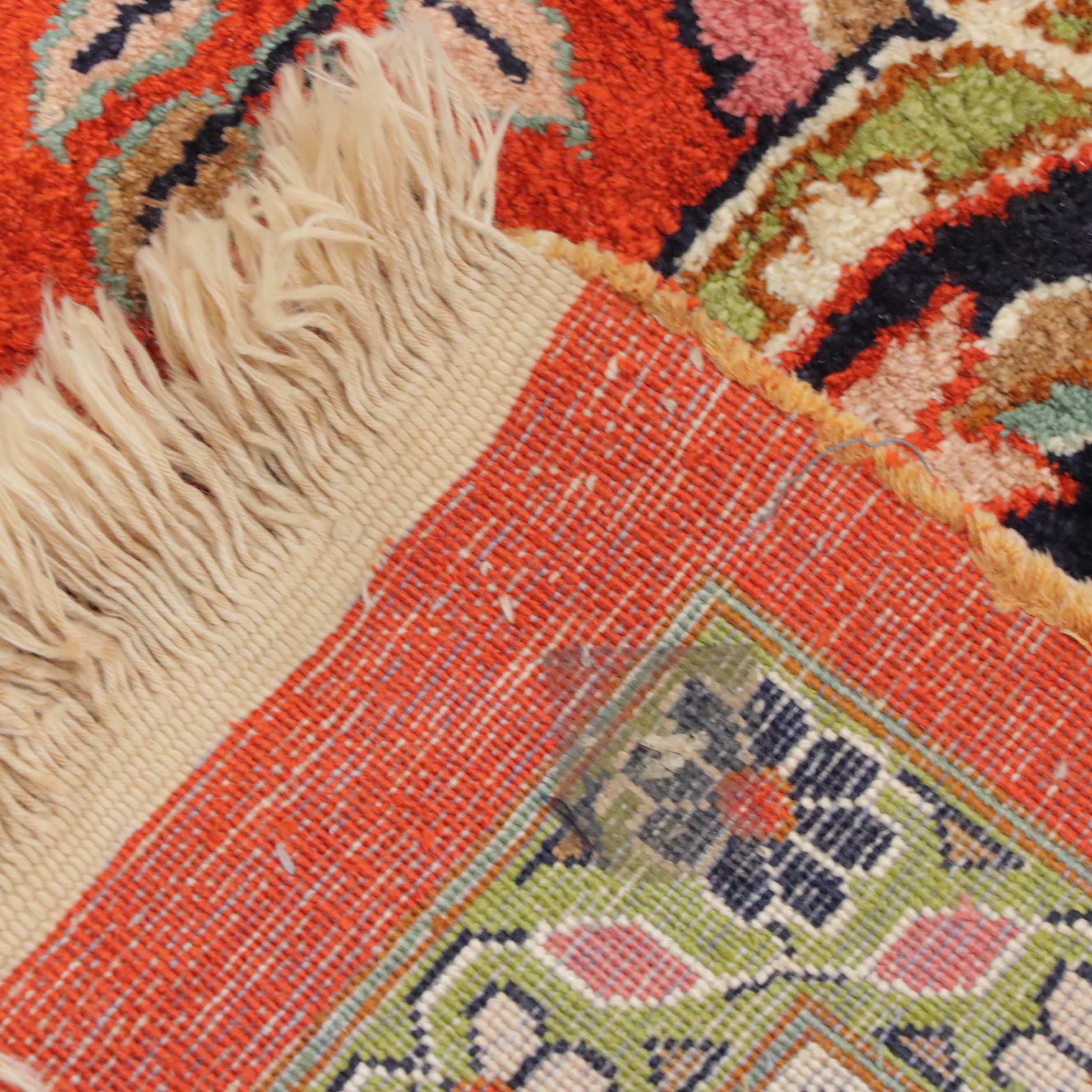 10'3 x 14'6 Hand-Knotted Persian Tabriz Room-Sized Rug