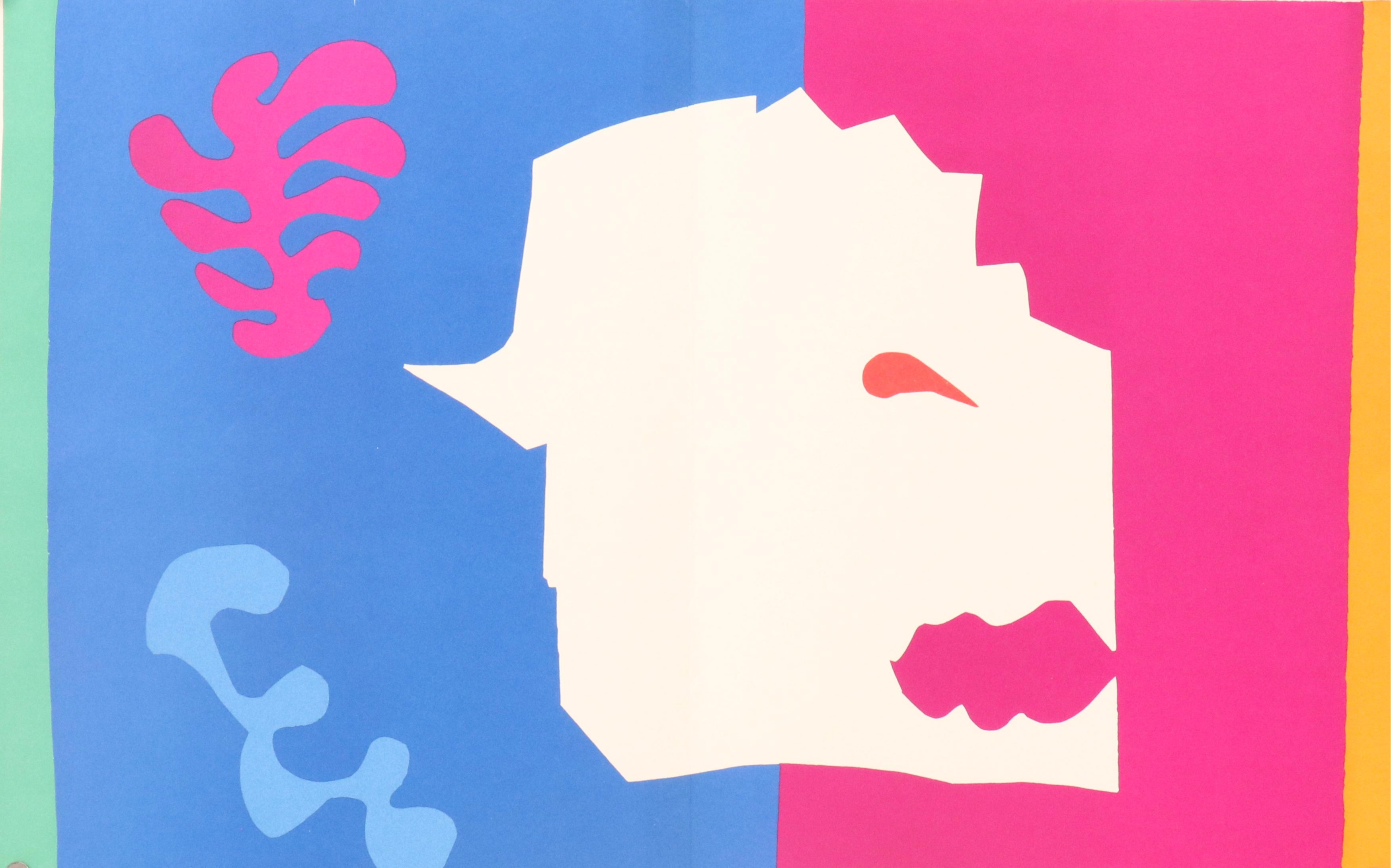 Color Lithograph After Henri Matisse "Le Loup" From "Jazz," Circa 1950