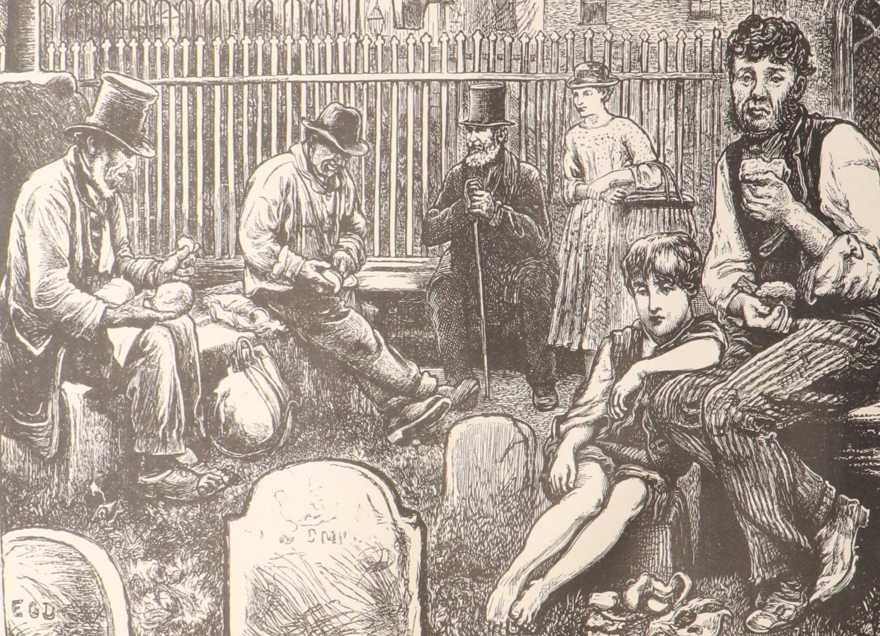 Illustrated "The Works of Charles Dickens" Six-Volume Set, Late 19th Century