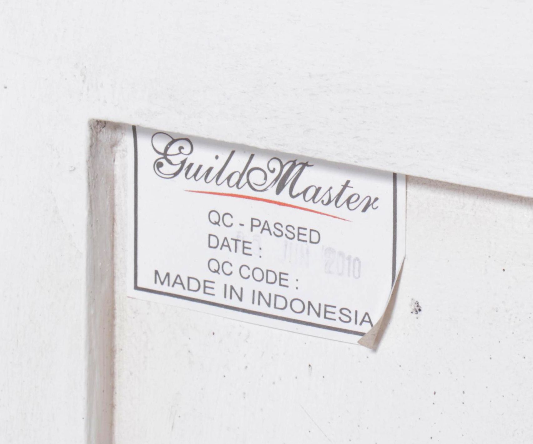 Guild Master Painted Wood Two-Drawer Chest