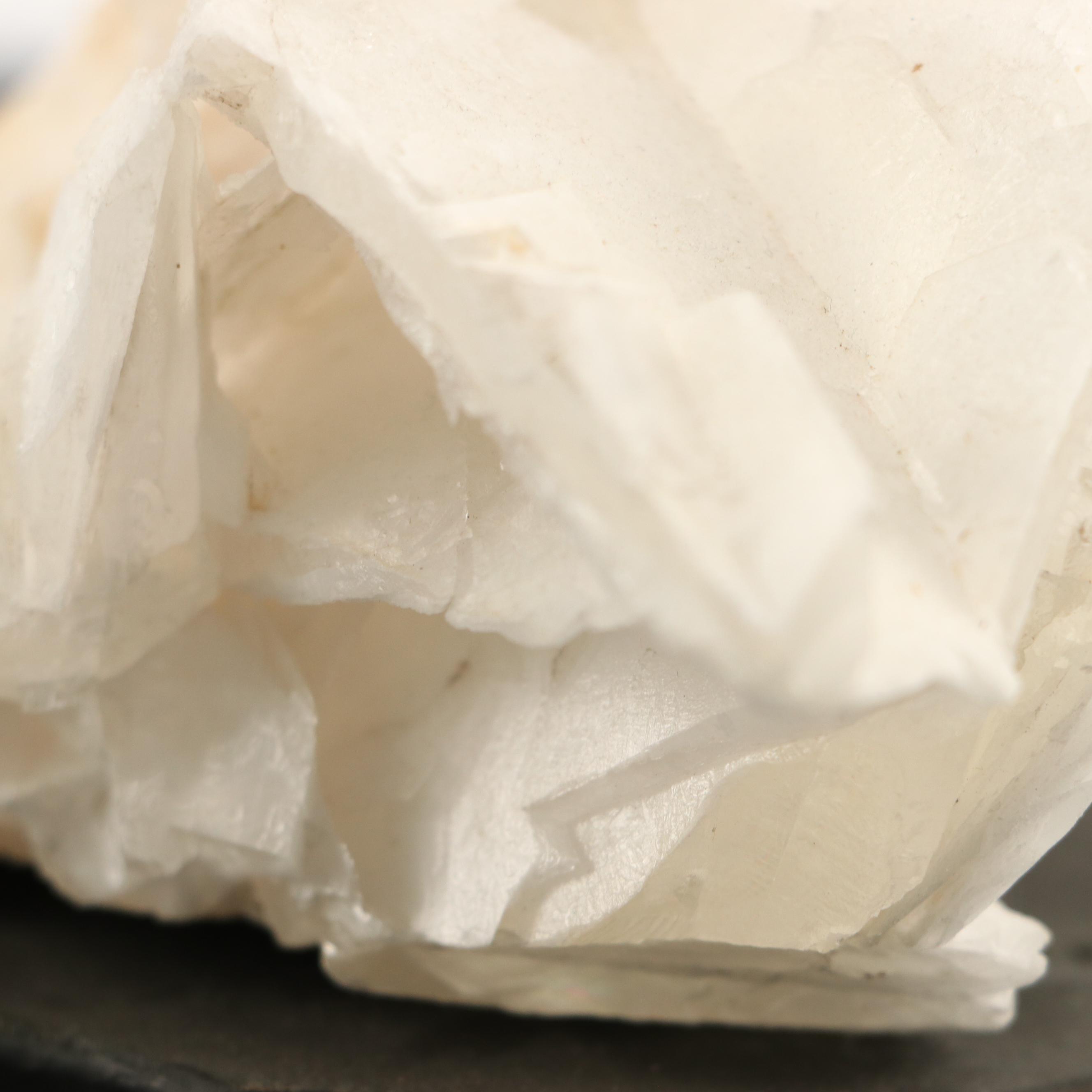 Natural Calcite, Trilobites, Agate and Alurgite Mica