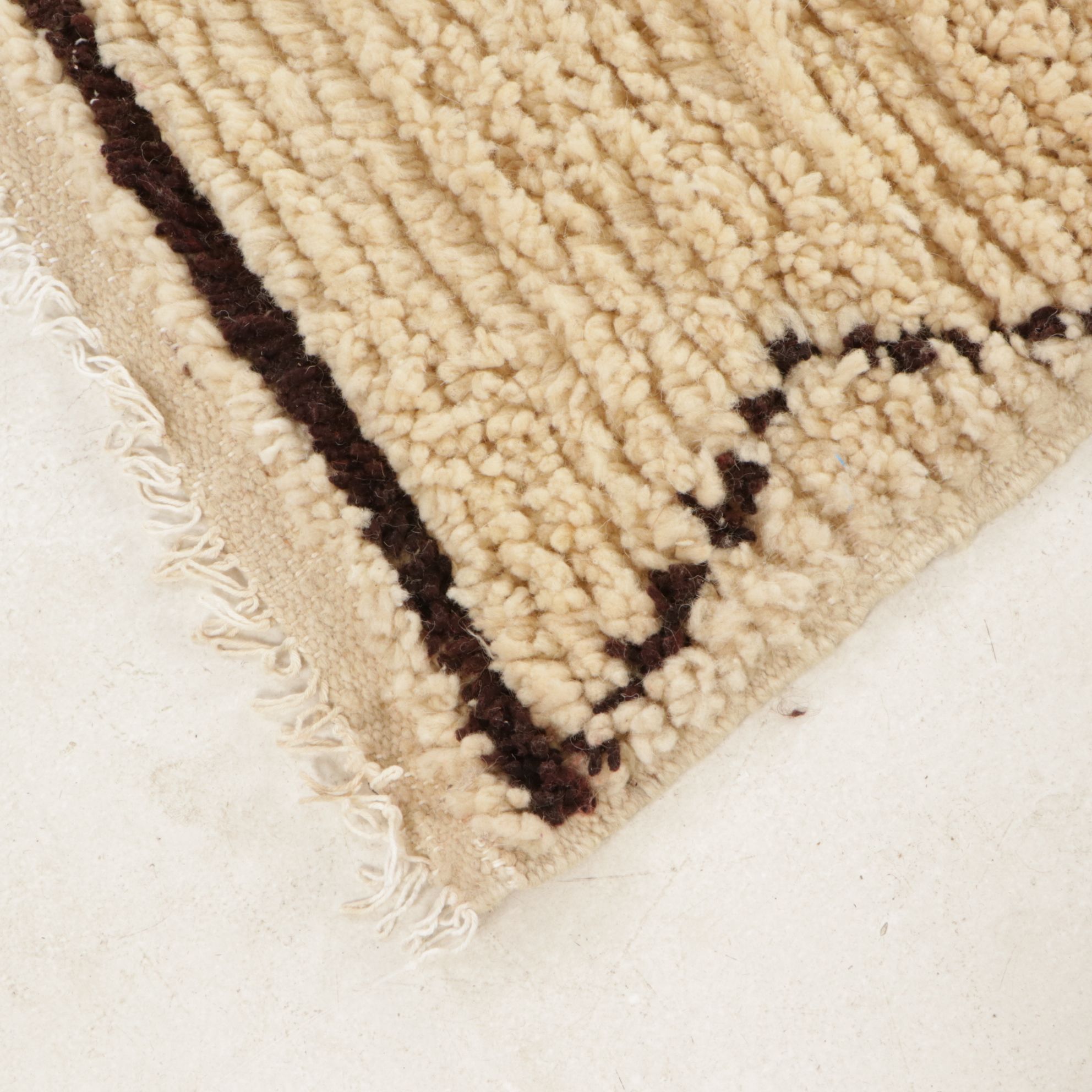 Four Hand-Knotted Moroccan Berber Accent Rugs