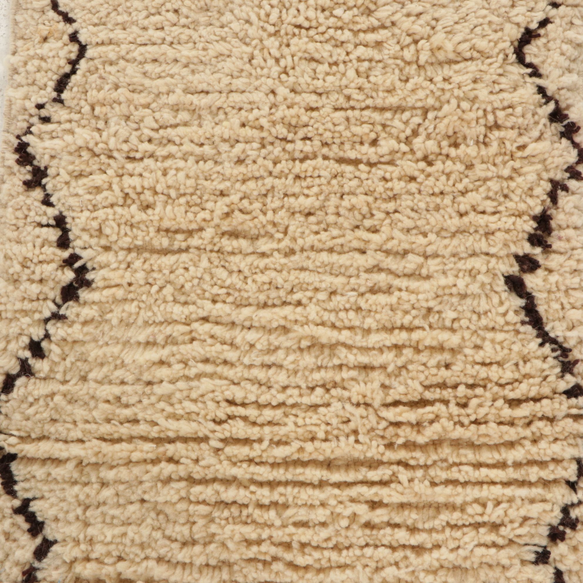 Four Hand-Knotted Moroccan Berber Accent Rugs
