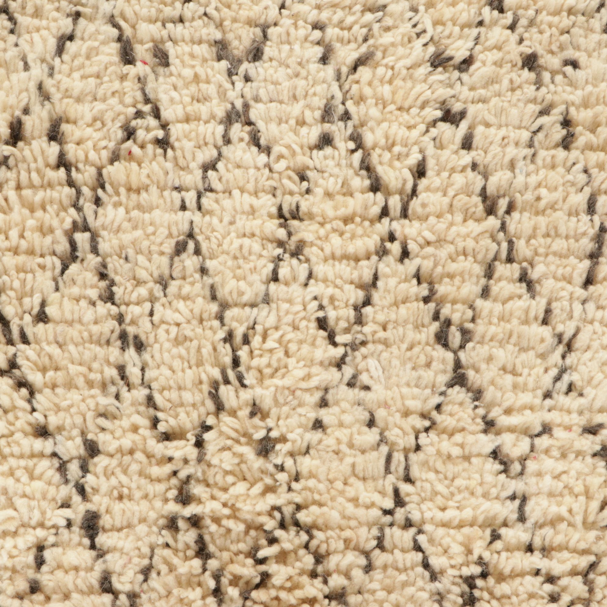 Four Hand-Knotted Moroccan Berber Accent Rugs