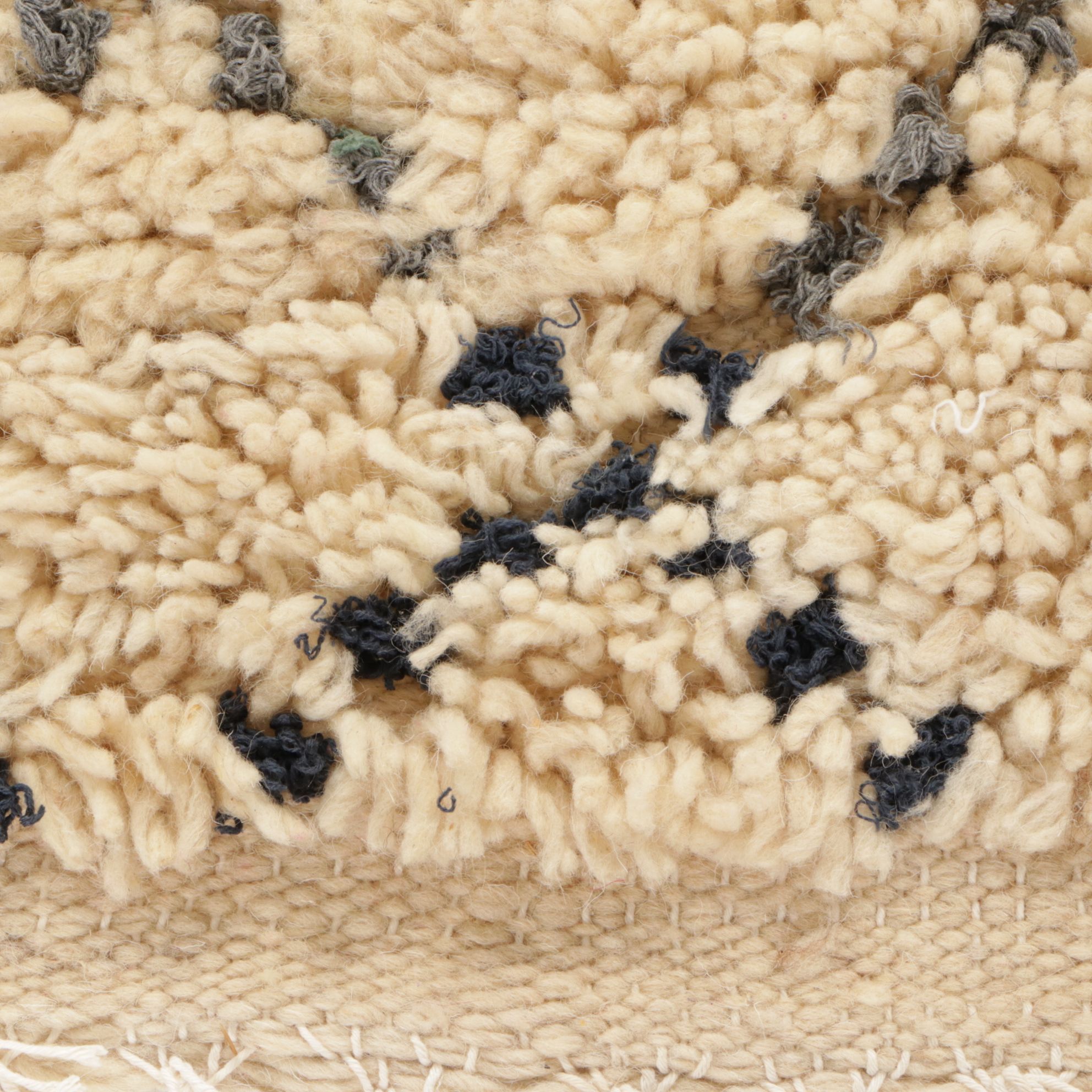 Four Hand-Knotted Moroccan Berber Accent Rugs