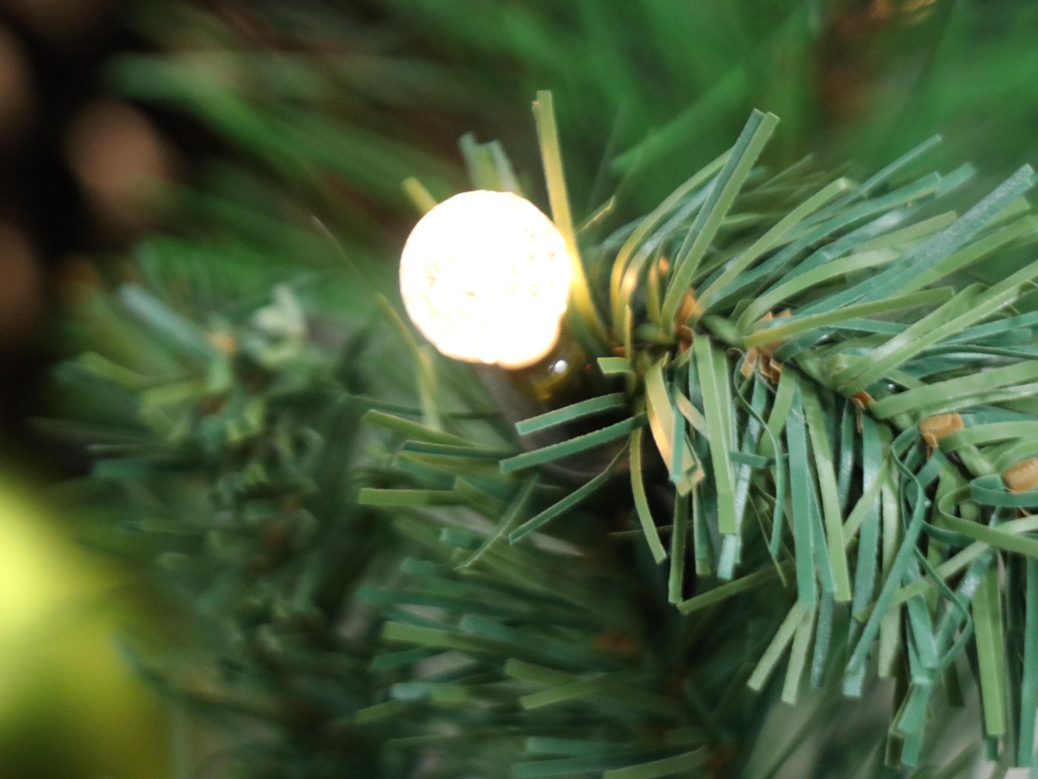 Artificial Pine and Ornament Christmas Garland