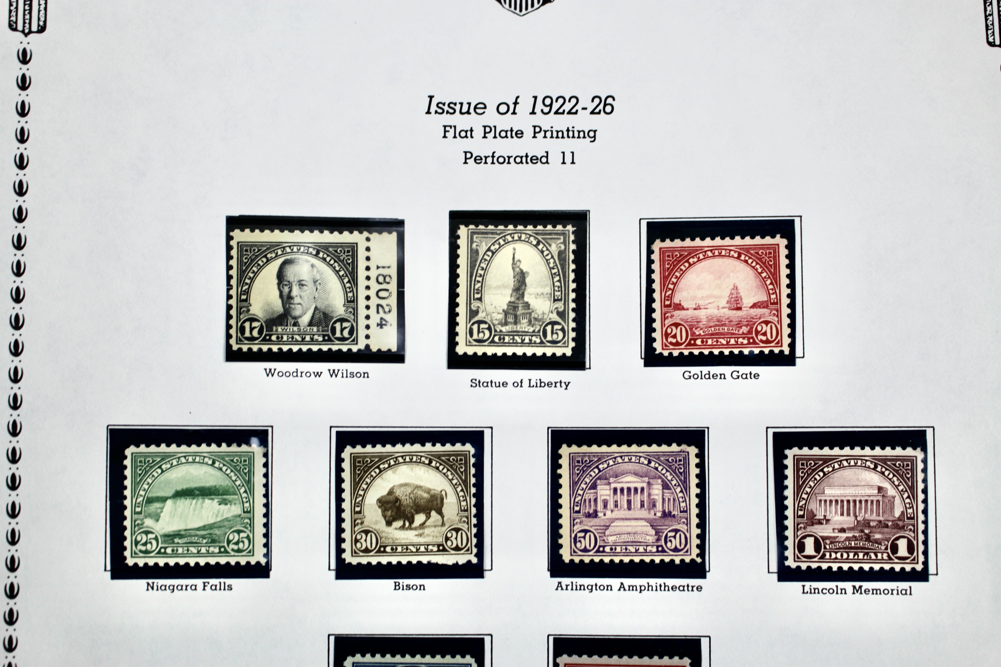 Mint Never Hinged Scott 551 to 573 Regular Issue Postage Stamps, 1922 to 1926