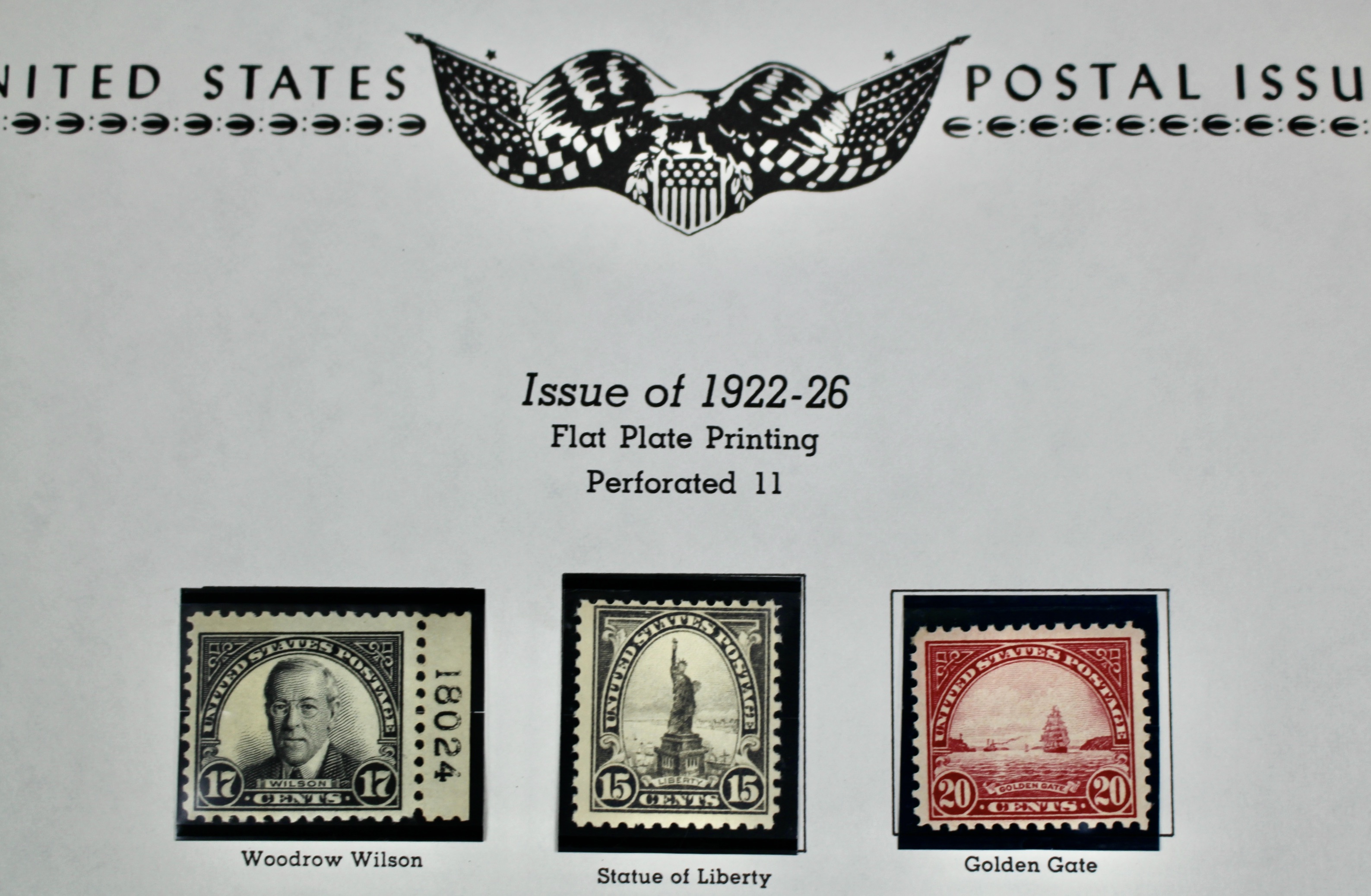 Mint Never Hinged Scott 551 to 573 Regular Issue Postage Stamps, 1922 to 1926