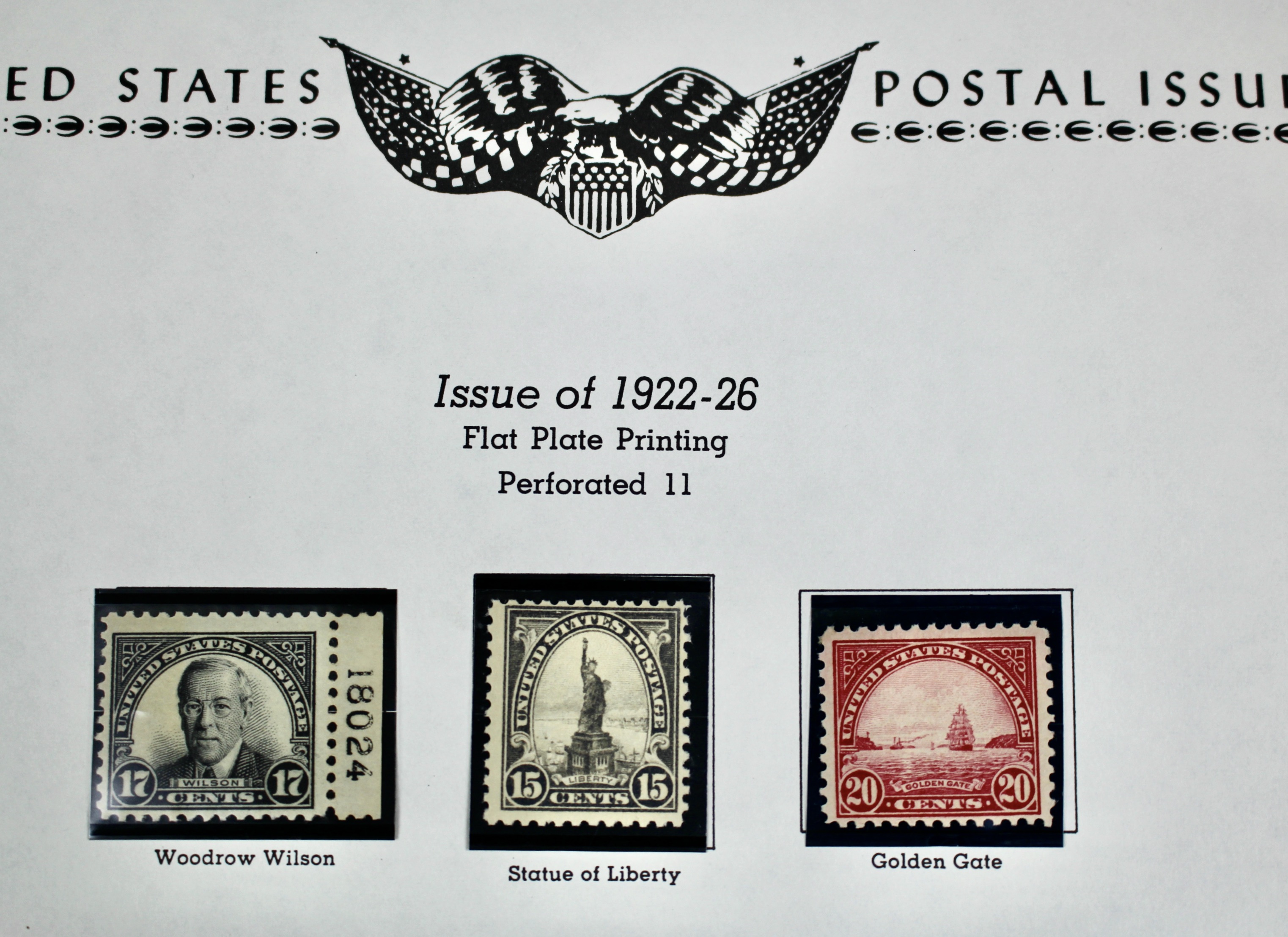 Mint Never Hinged Scott 551 to 573 Regular Issue Postage Stamps, 1922 to 1926