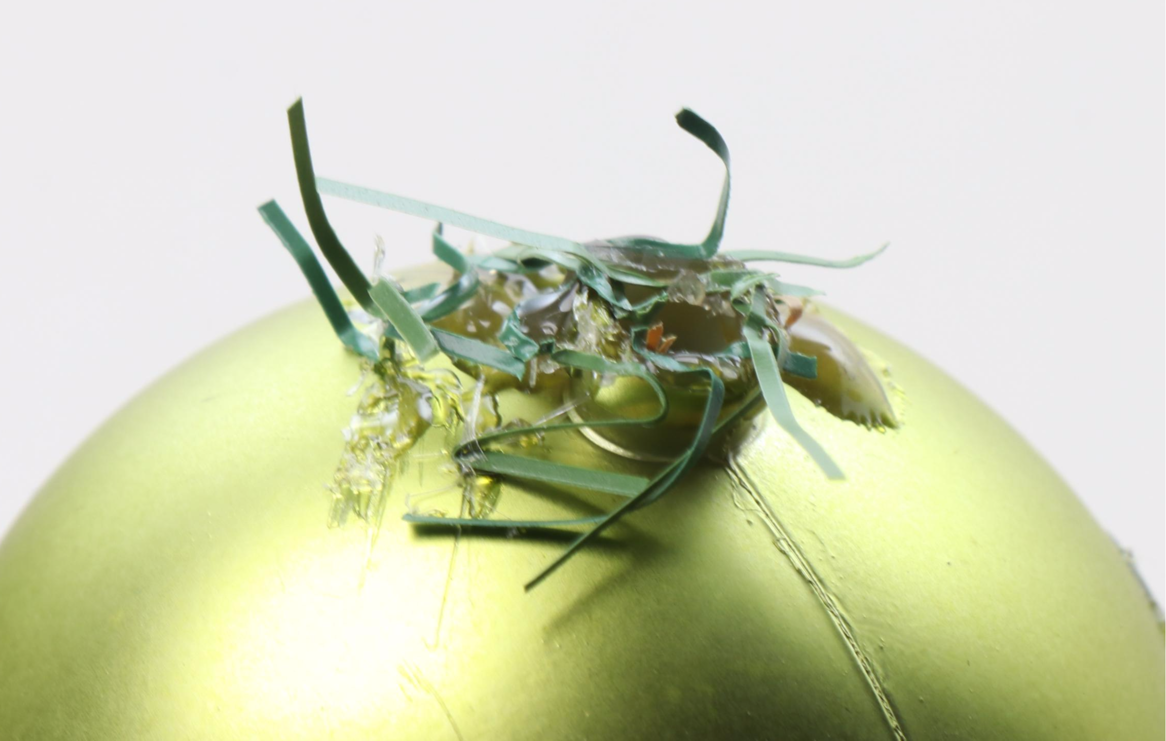 Artificial Pine and Ornament Christmas Garland