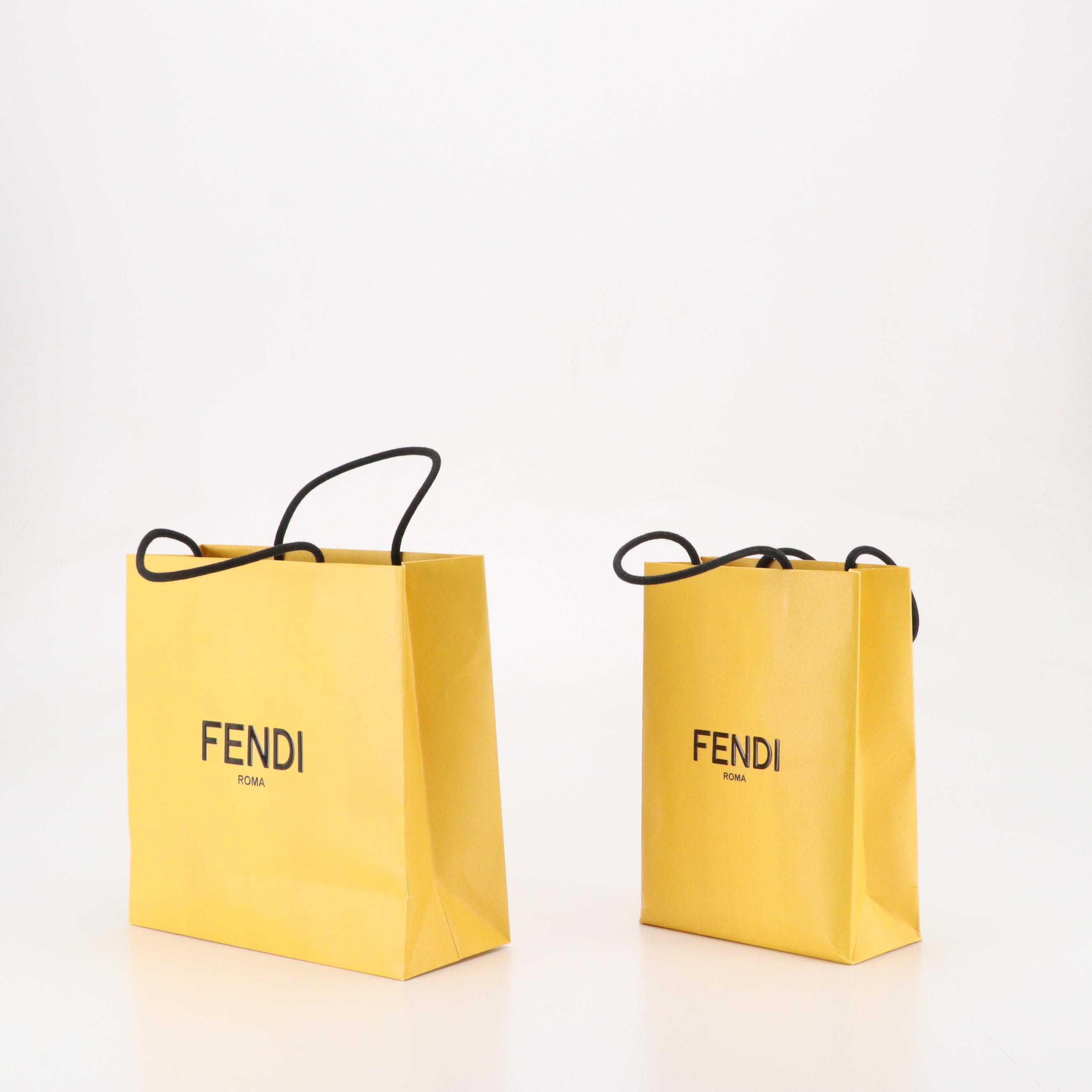 Designer Retail Gift Bags, Ribbons and Boxes from Gucci, Fendi and More