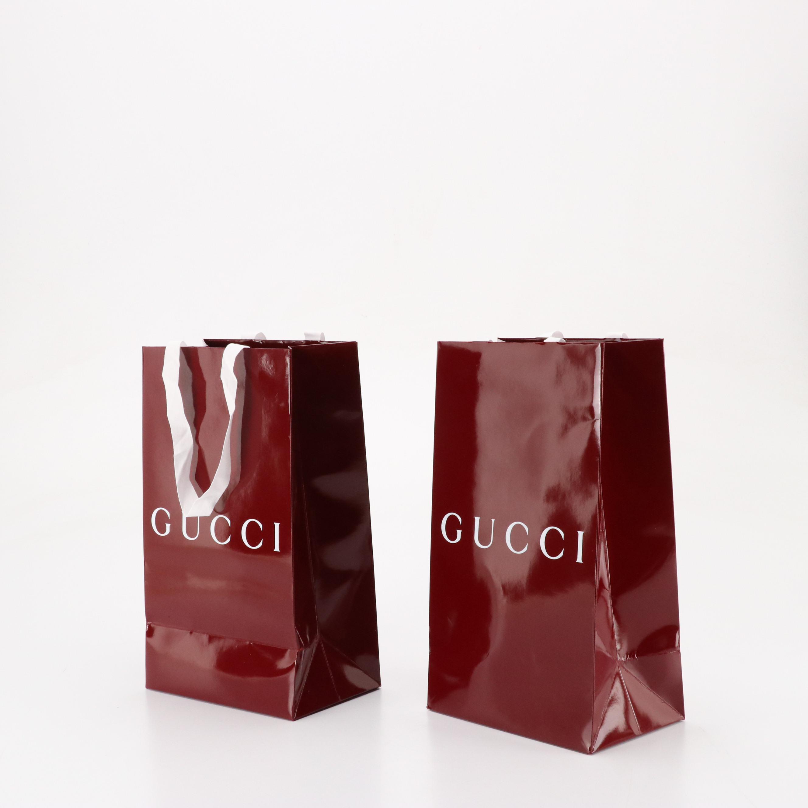Designer Retail Gift Bags, Ribbons and Boxes from Gucci, Fendi and More