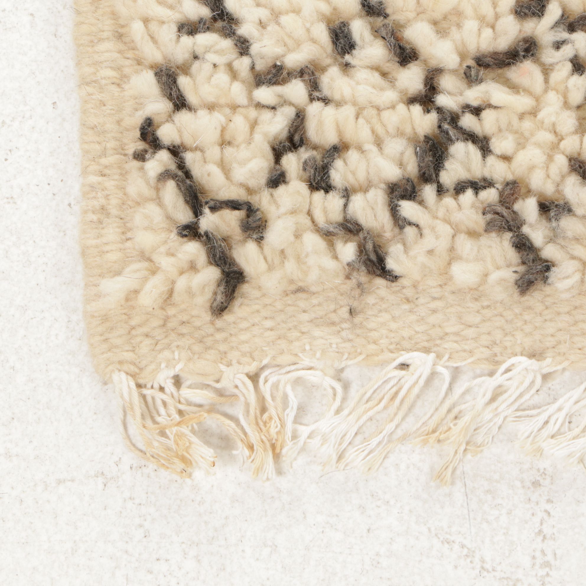 Four Hand-Knotted Moroccan Berber Accent Rugs