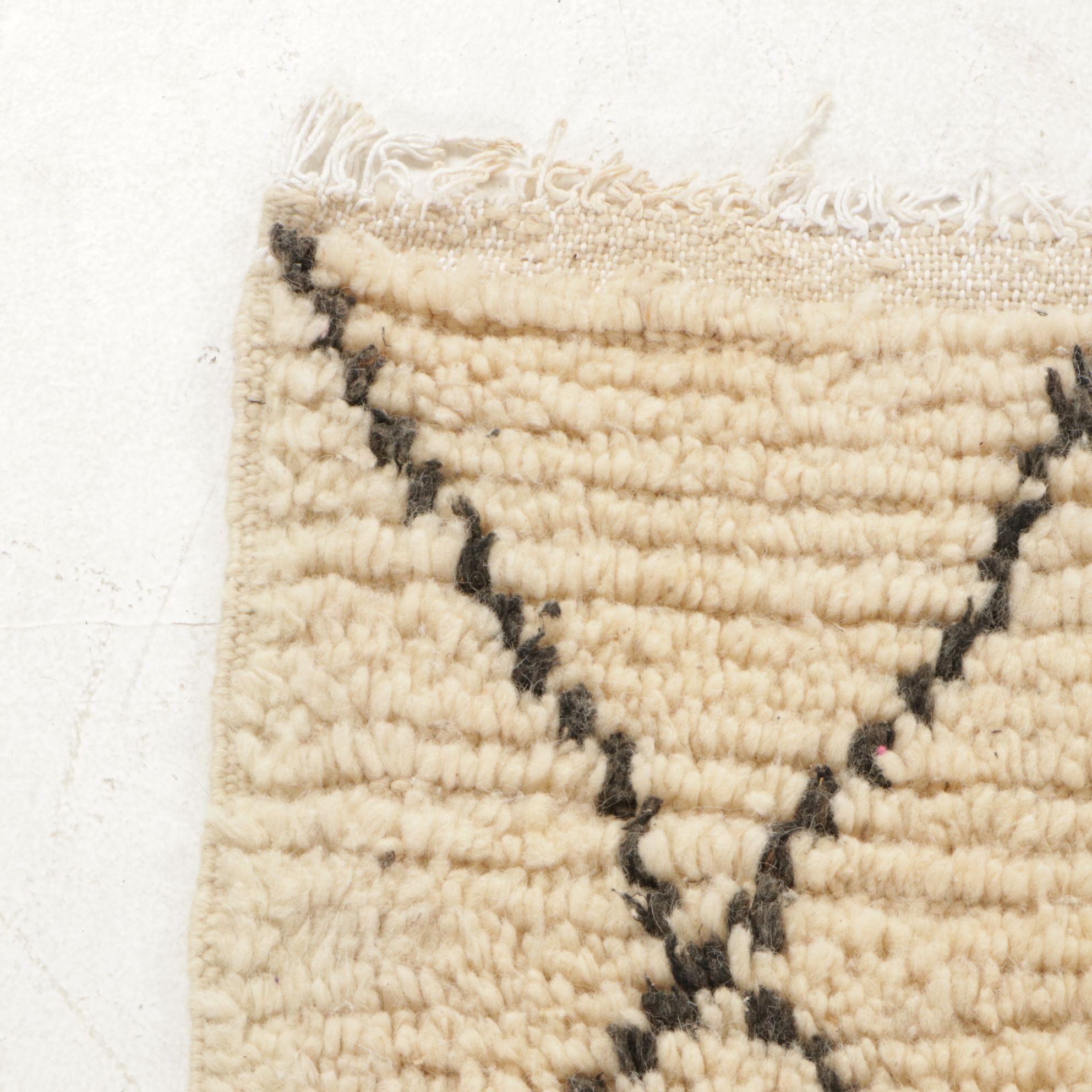 Four Hand-Knotted Moroccan Berber Accent Rugs