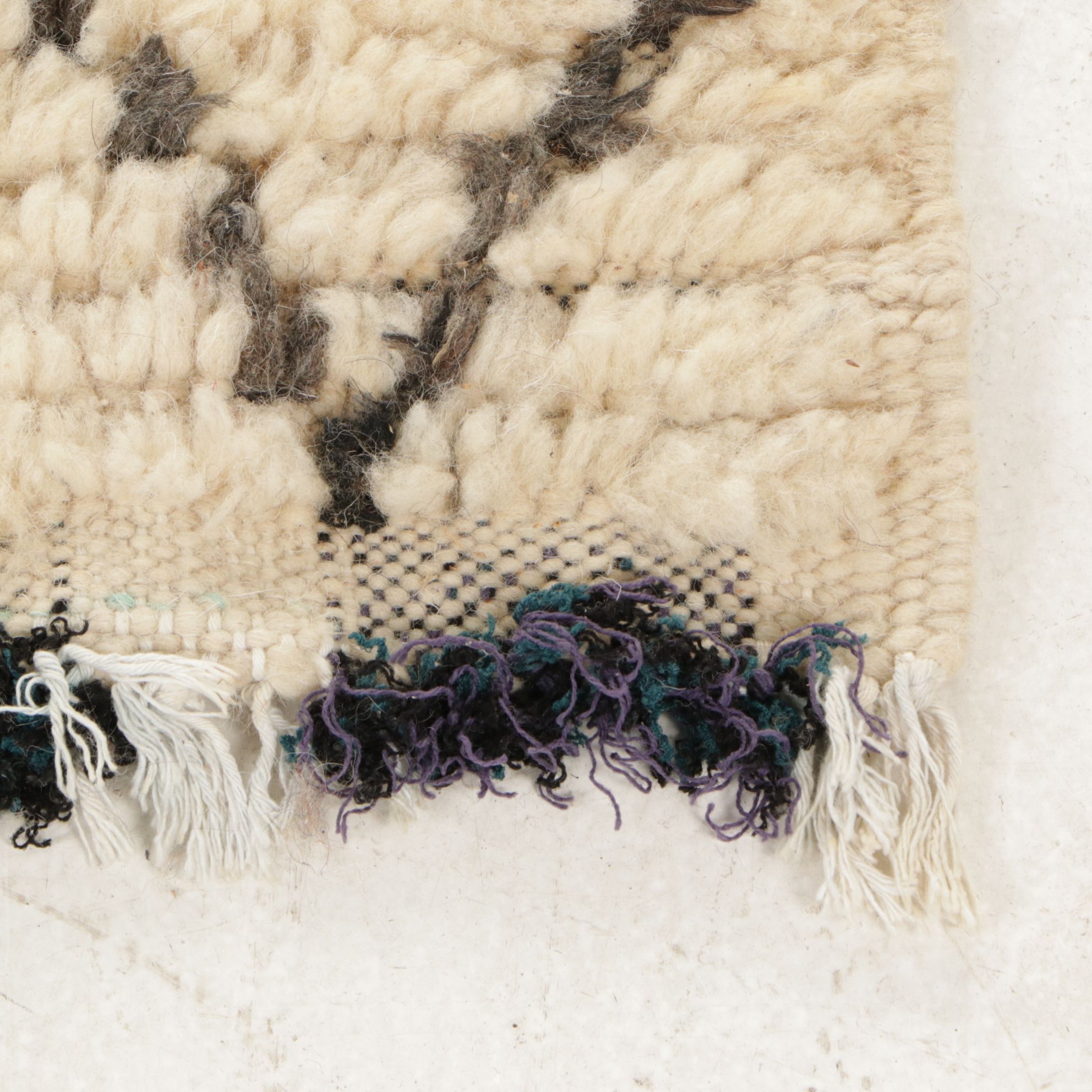 Four Hand-Knotted Moroccan Berber Accent Rugs