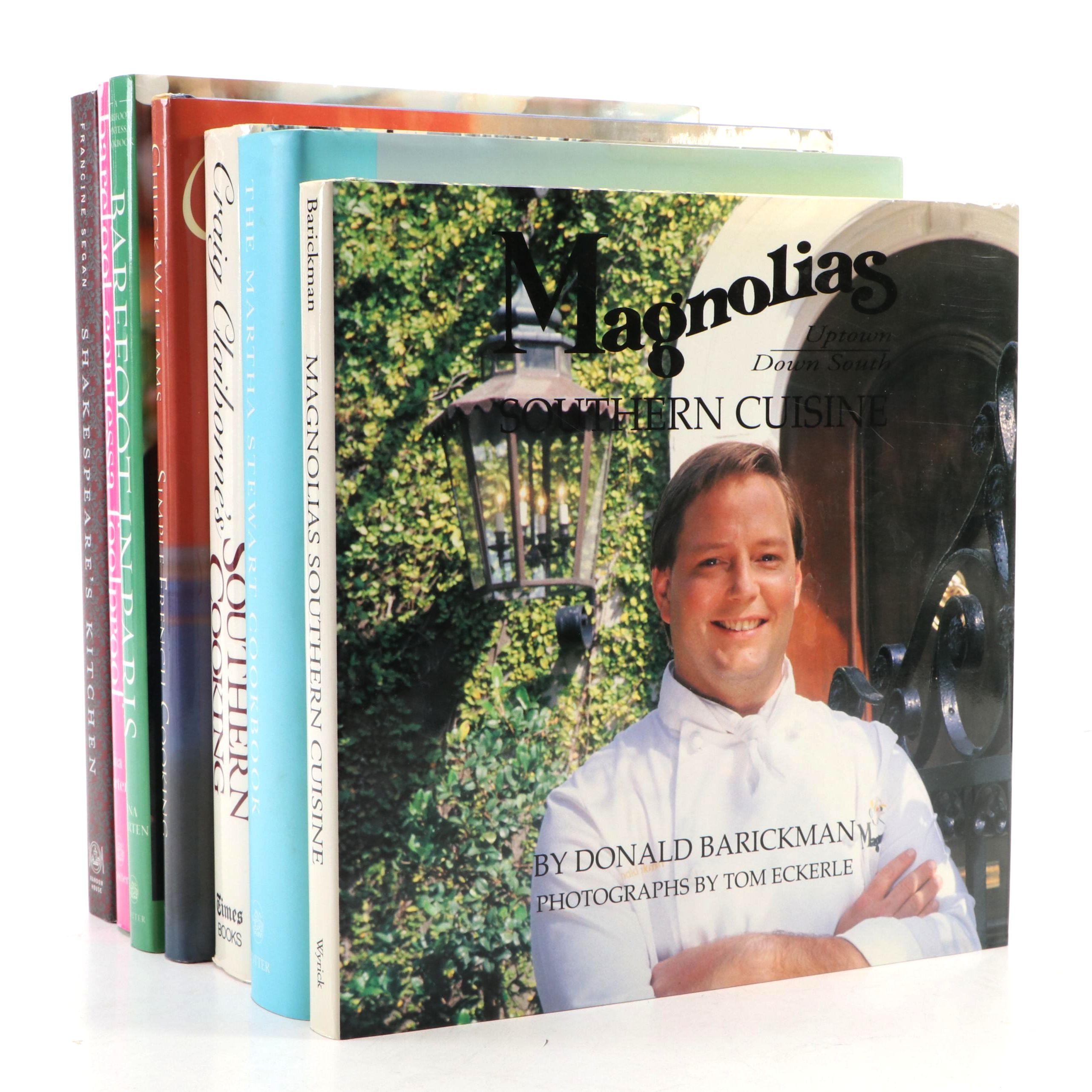 First Edition "Shakespeare's Kitchen" by Francine Segan with More Cookbooks