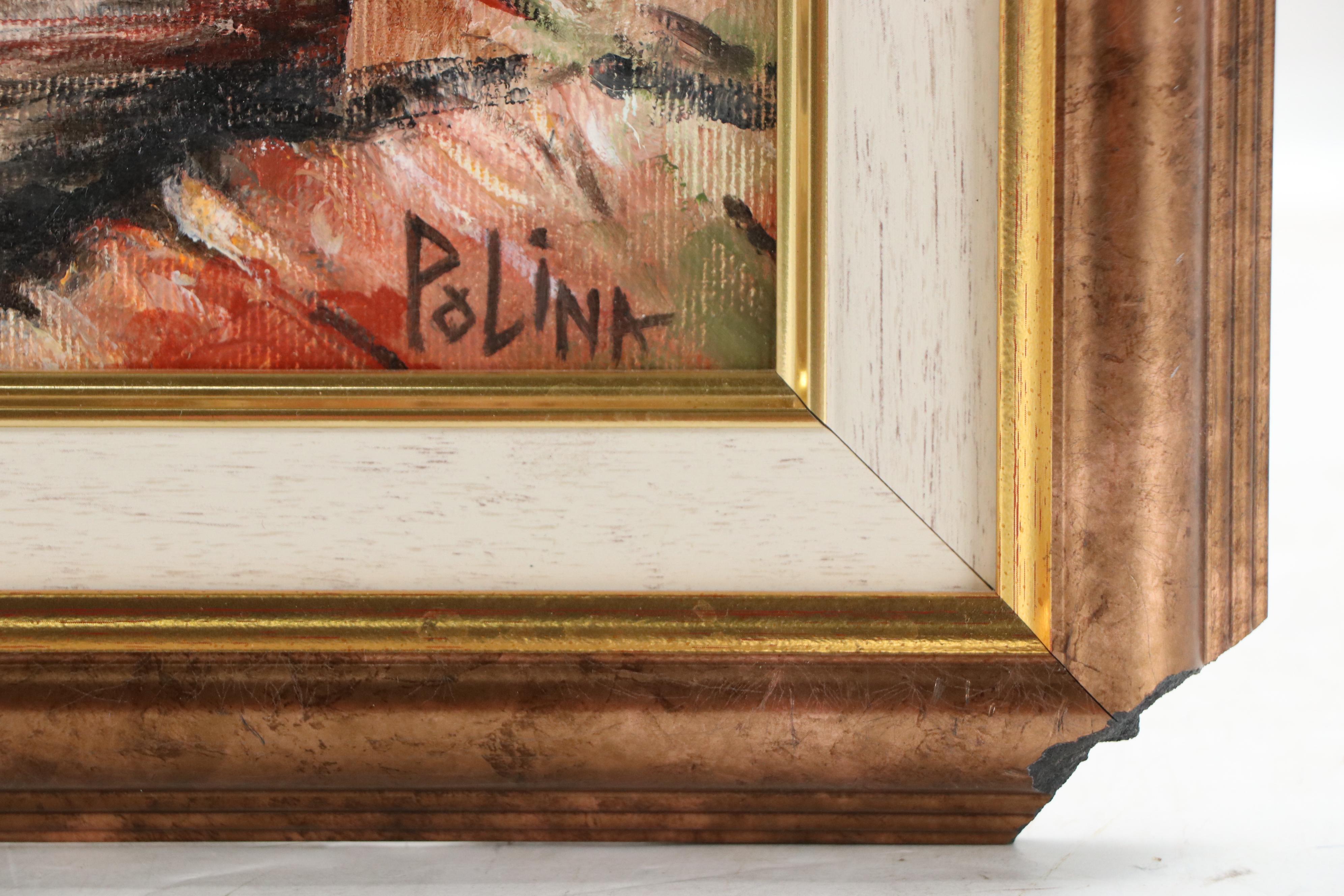 Polina Gerdjikova Oil Painting of Villa Landscape, 2014