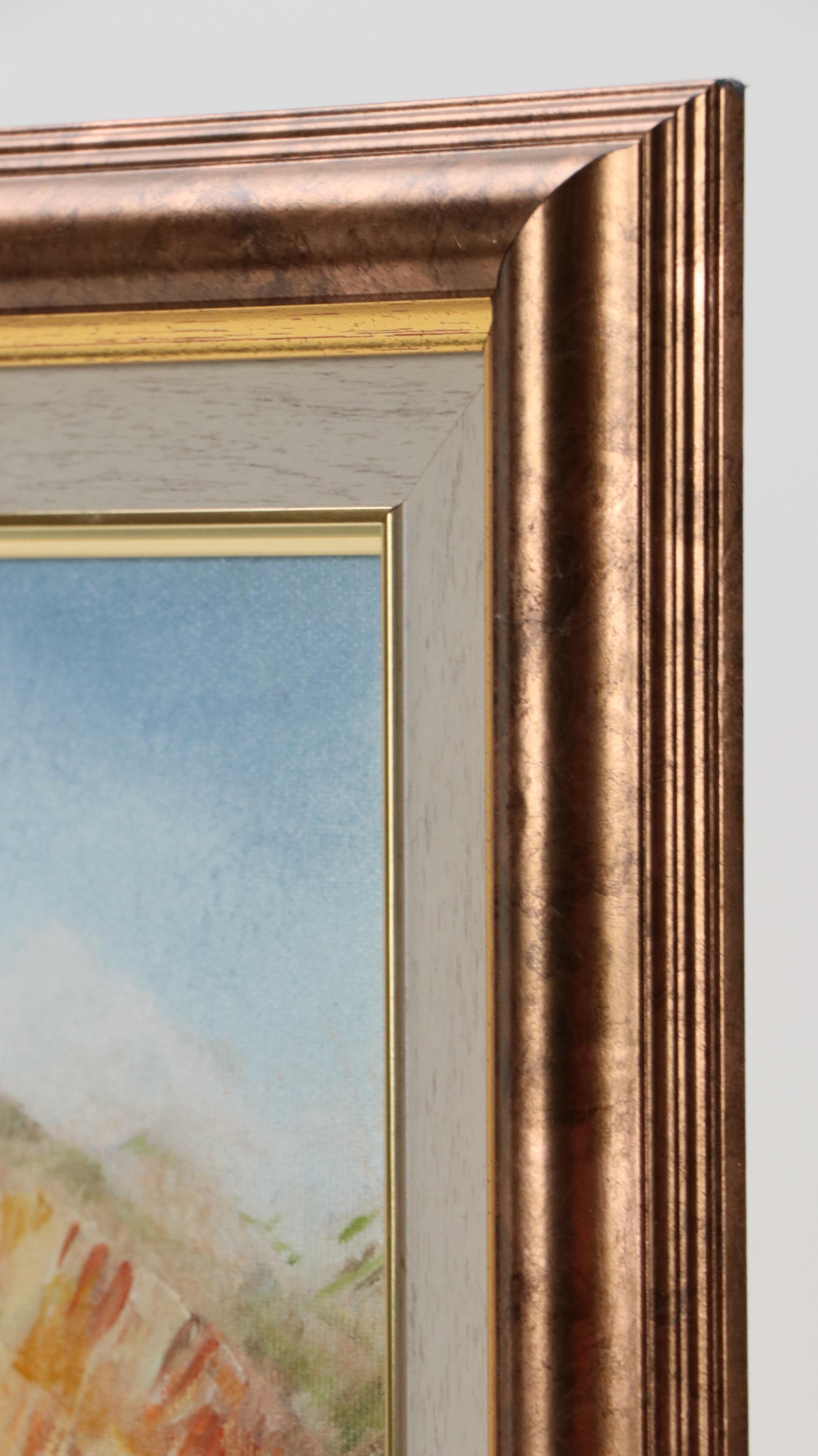 Polina Gerdjikova Oil Painting of Villa Landscape, 2014