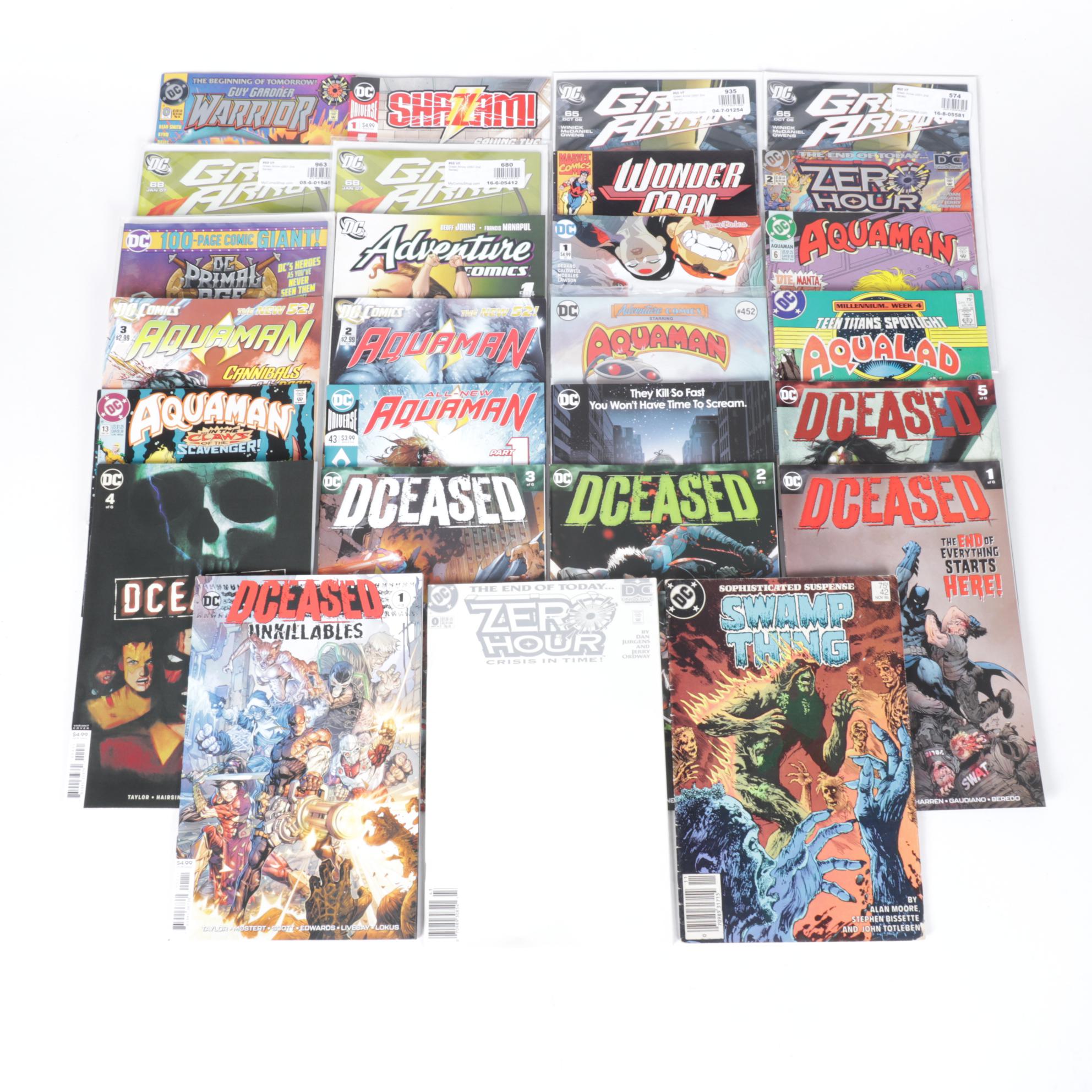 DC Comics "DCeased," Green Arrow & Other Comic Collections