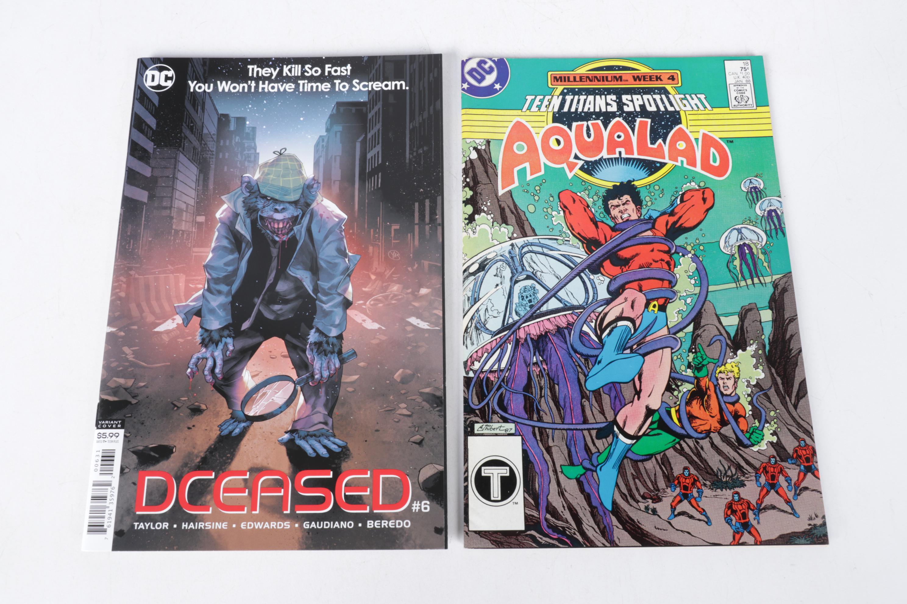 DC Comics "DCeased," Green Arrow & Other Comic Collections