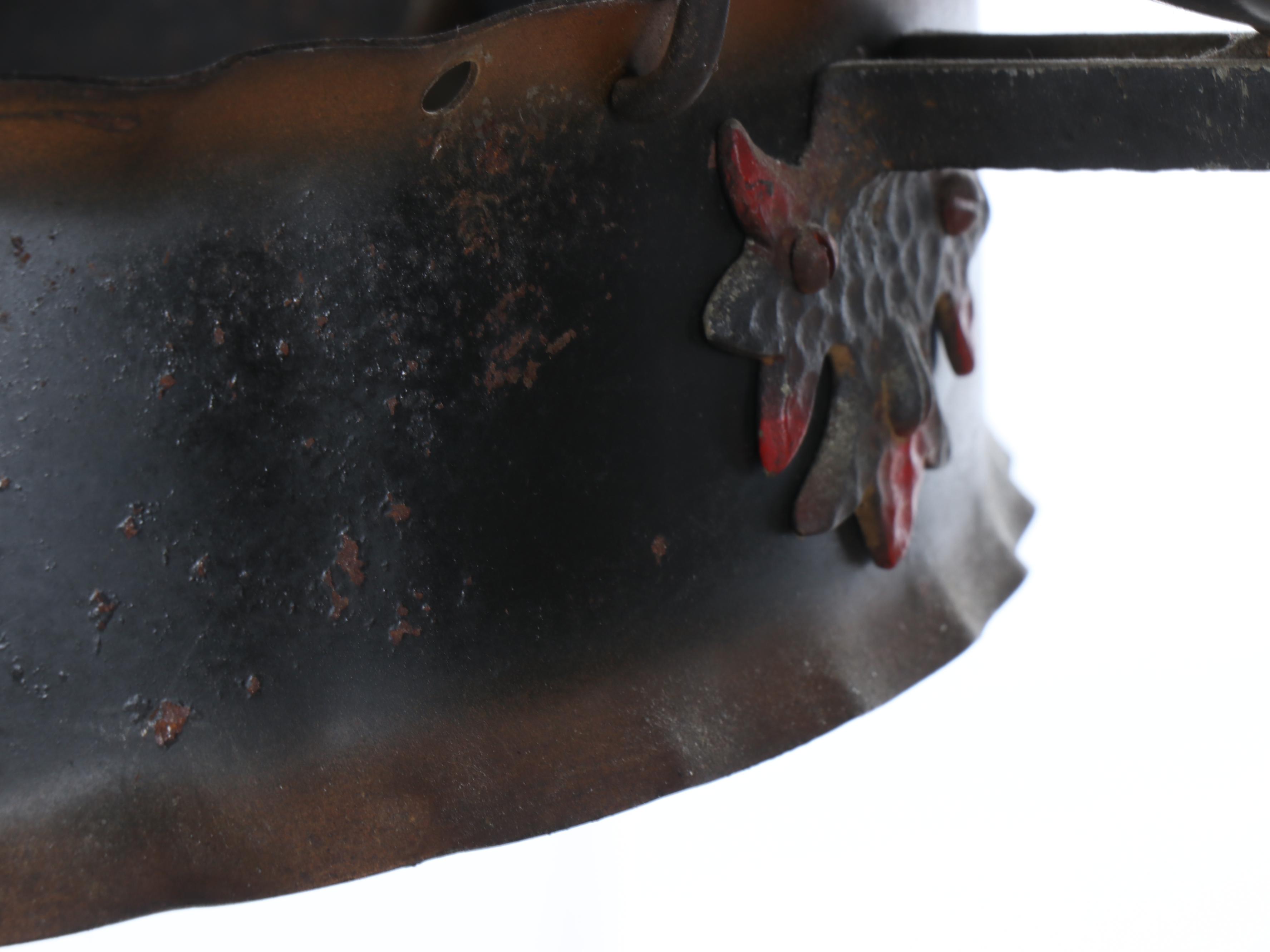 Spanish Revival Style Rustic Five-Arm Chandelier