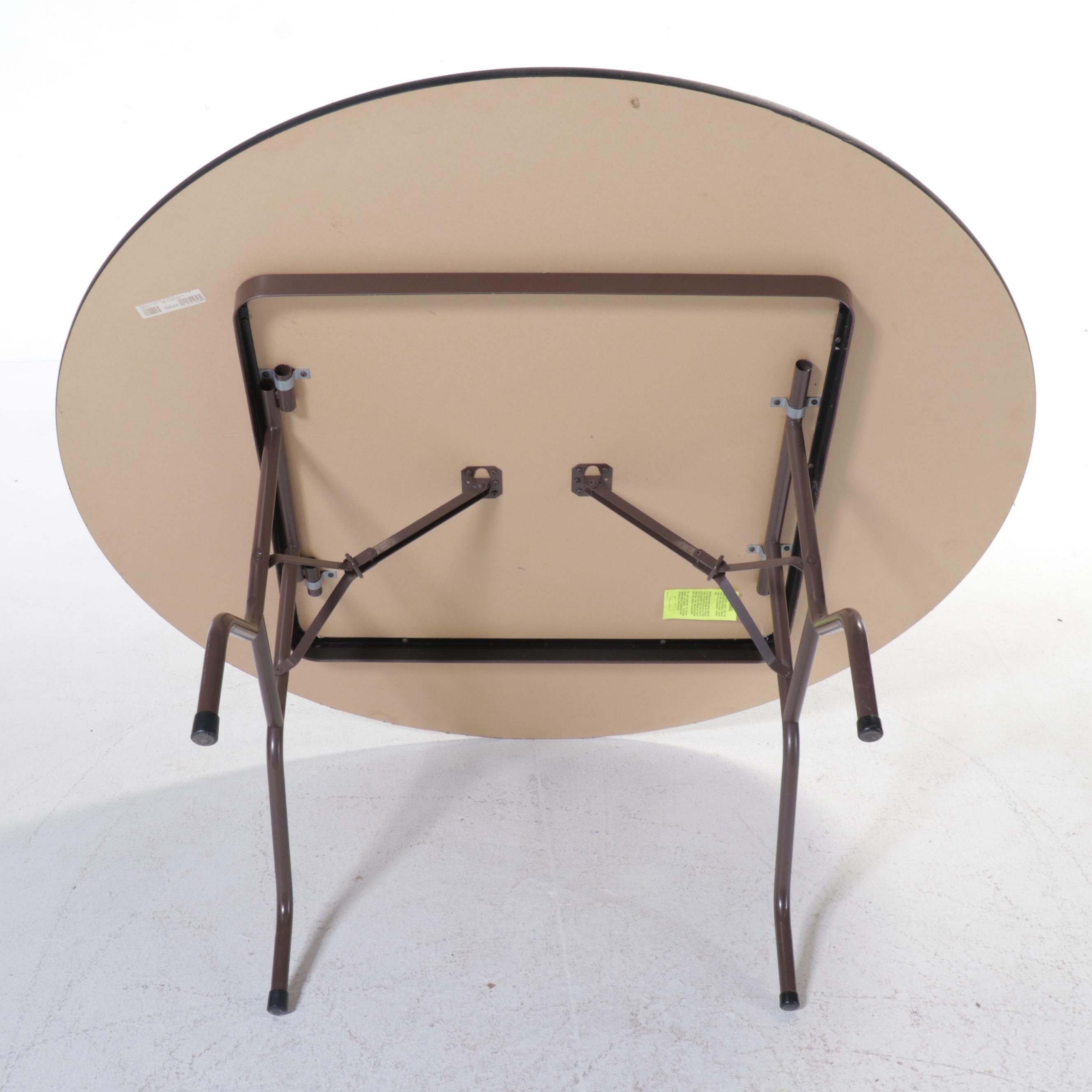Laminate Top Round Folding Table