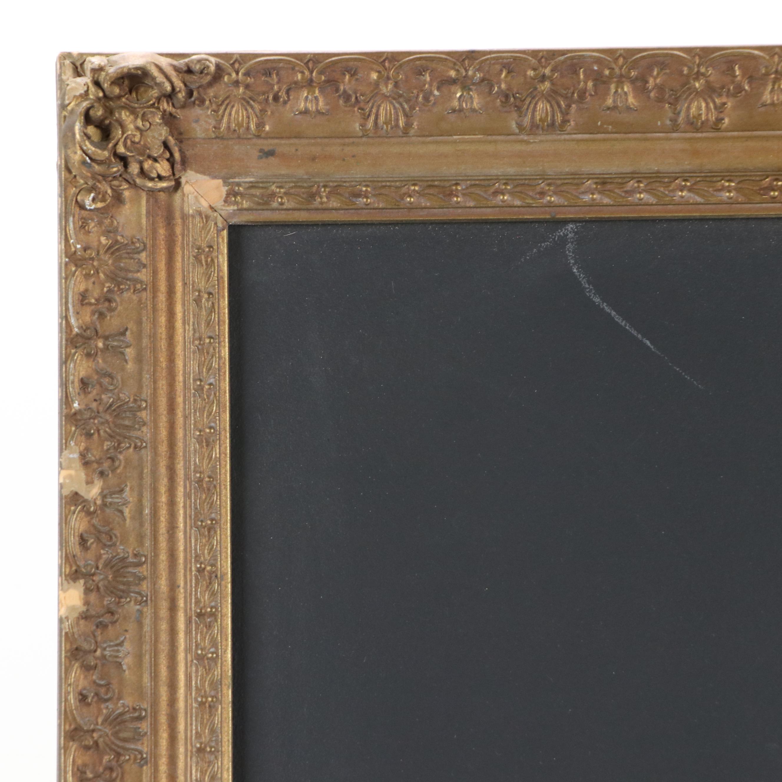 Gilt Framed Chalkboard