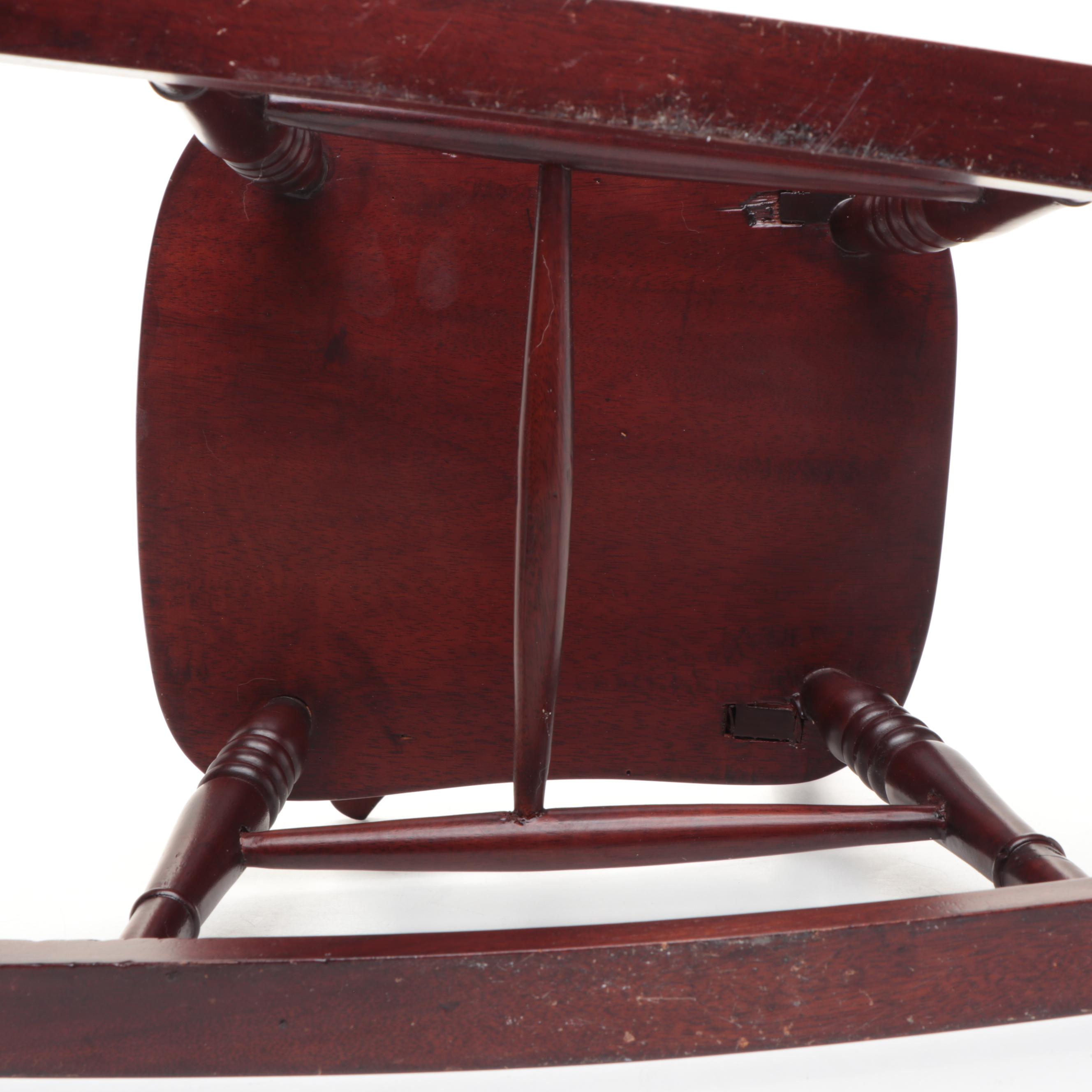 Imsco World of Dolls Sailor Boy Porcelain Doll with Wood Rocker