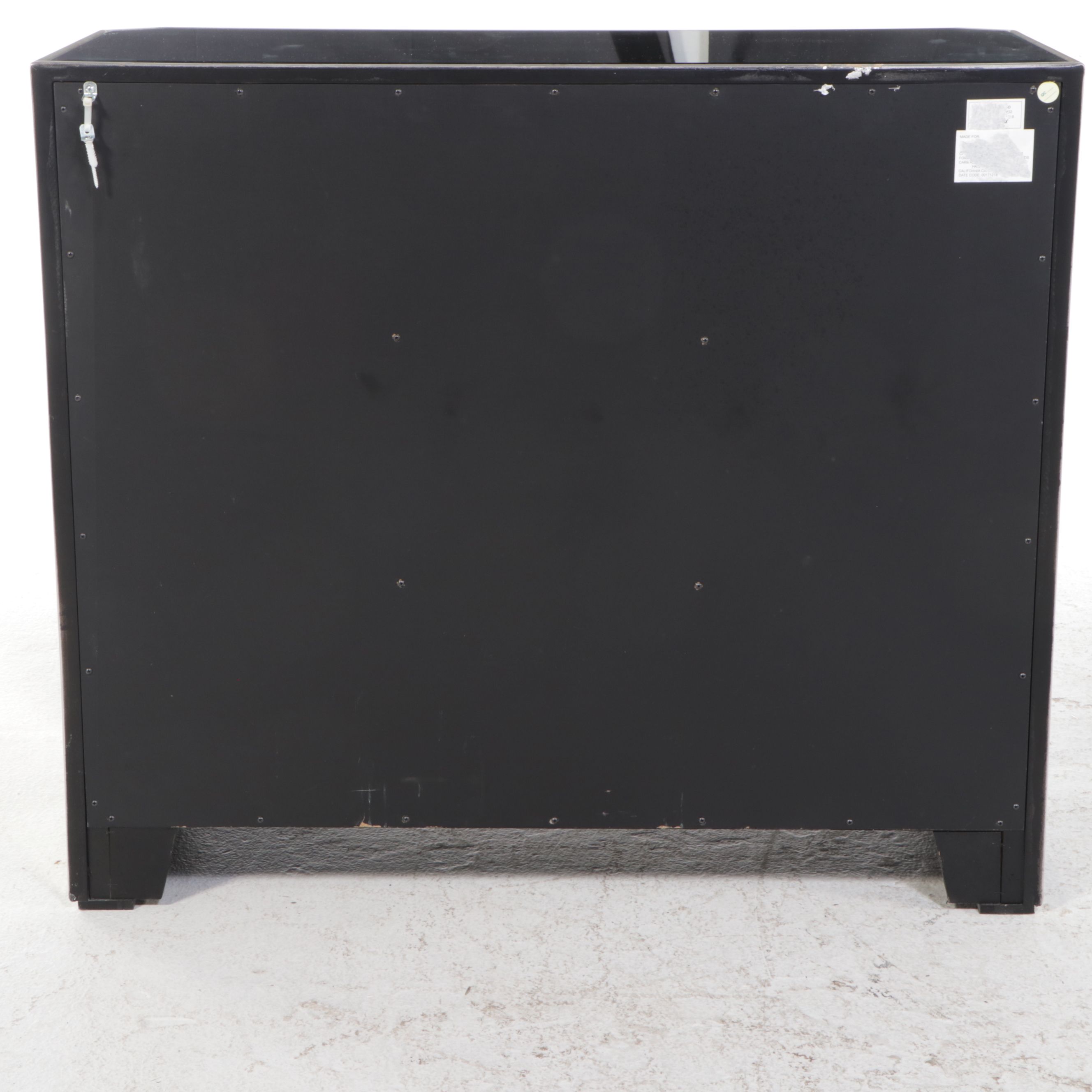 Mirrored Three-Drawer Chest