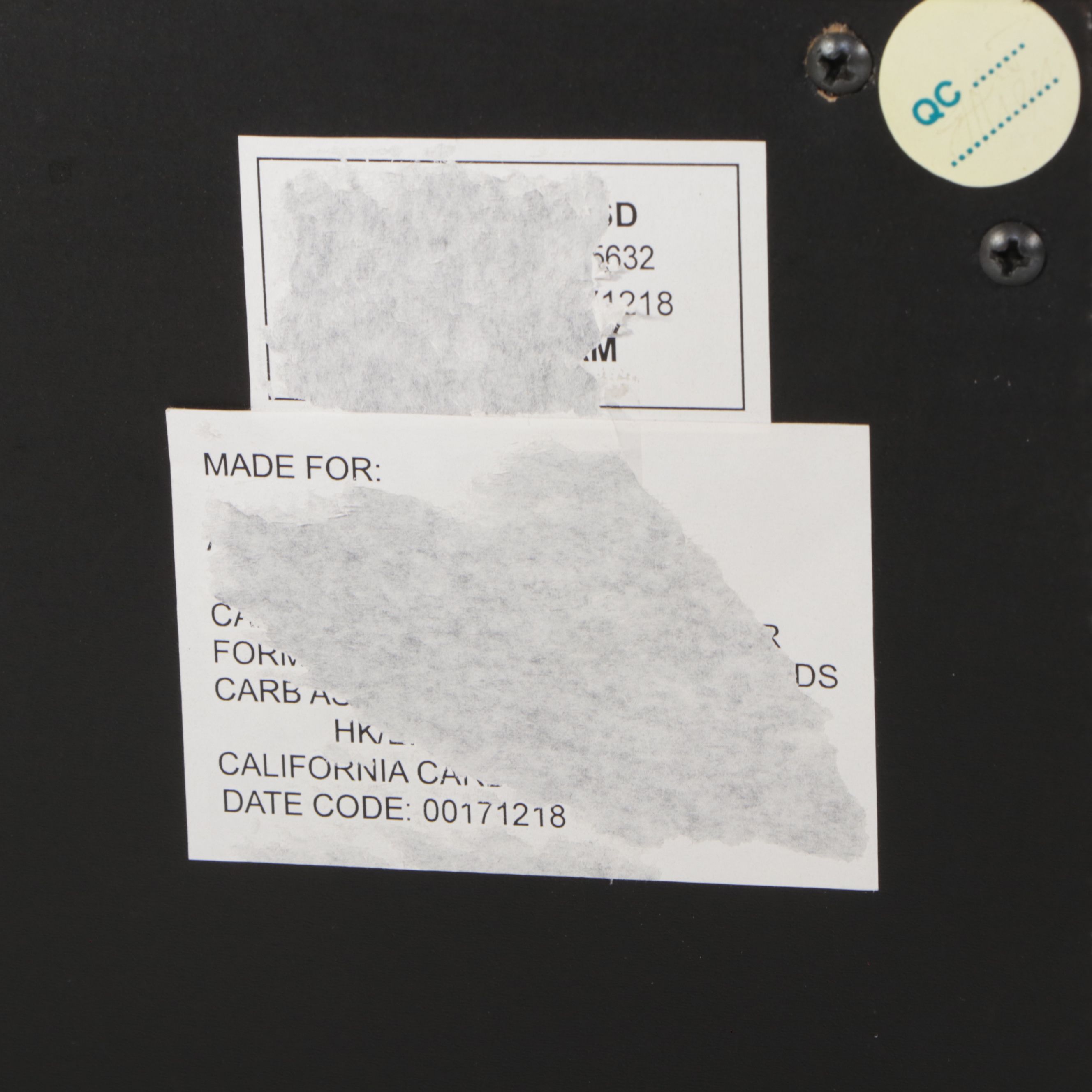 Mirrored Three-Drawer Chest