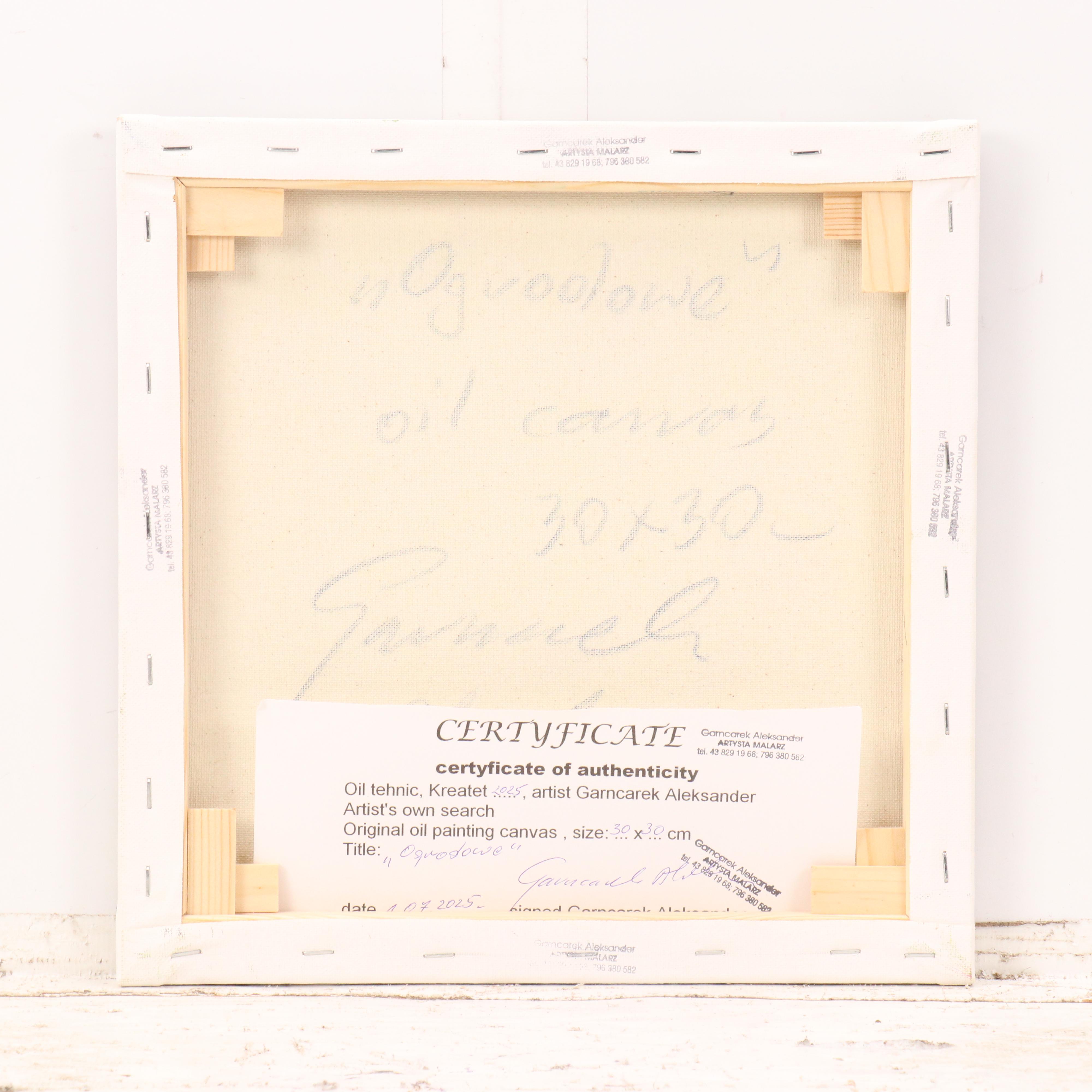 Garncarek Aleksander Floral Oil Painting, 2025