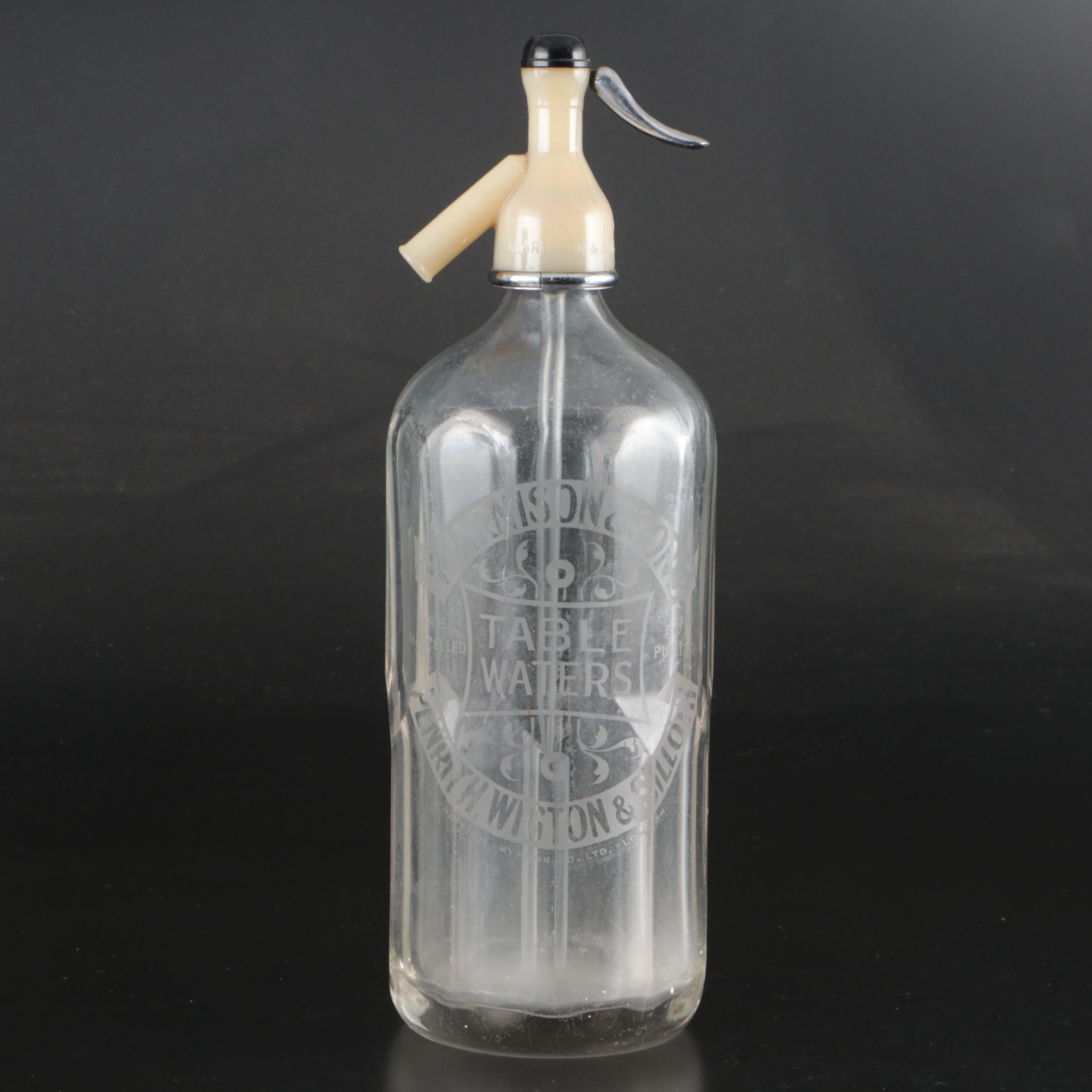 Arnison & Sons Glass Seltzer Bottle with More Pitchers and Carafes