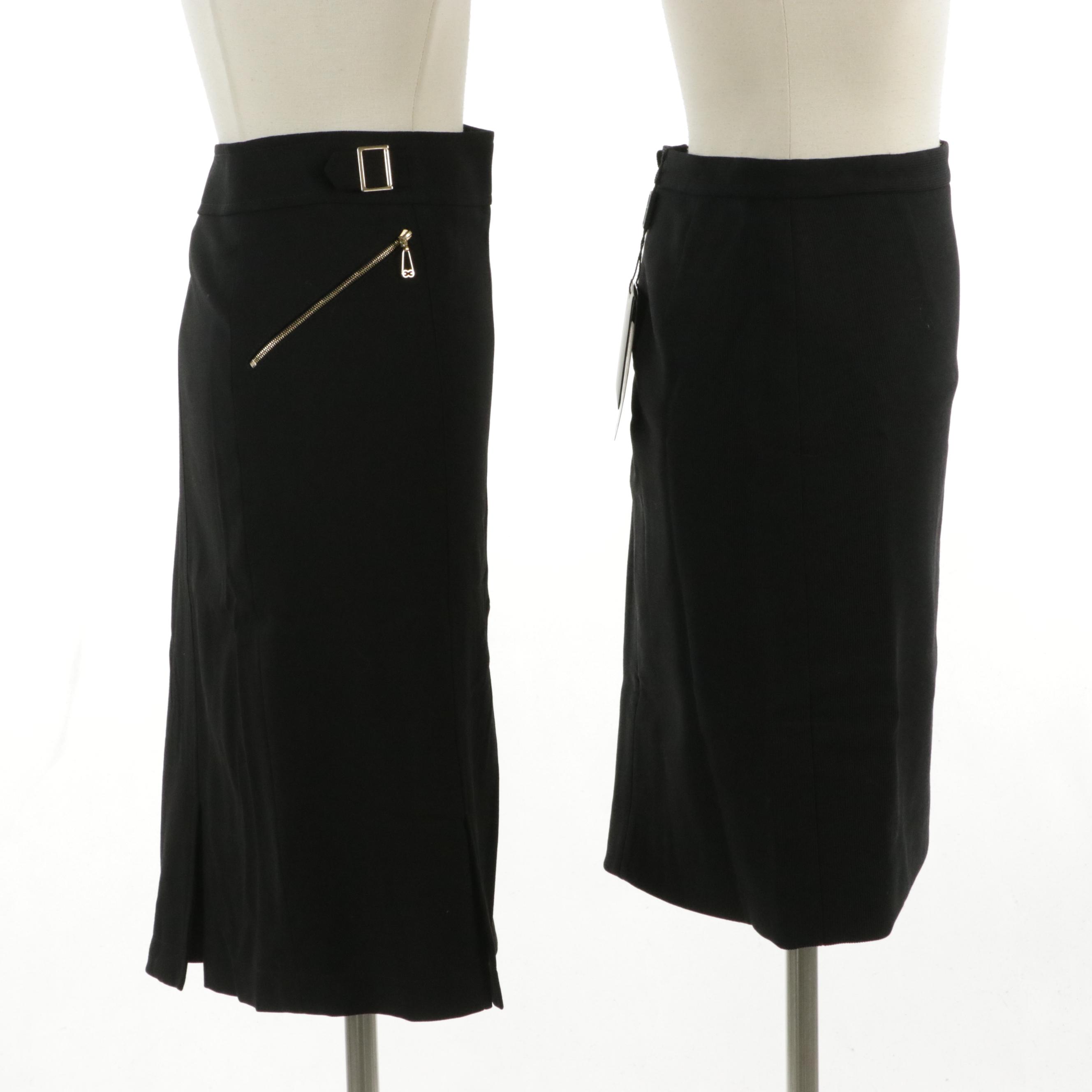 Dolce & Gabbana and Escada Black Skirts with Tags