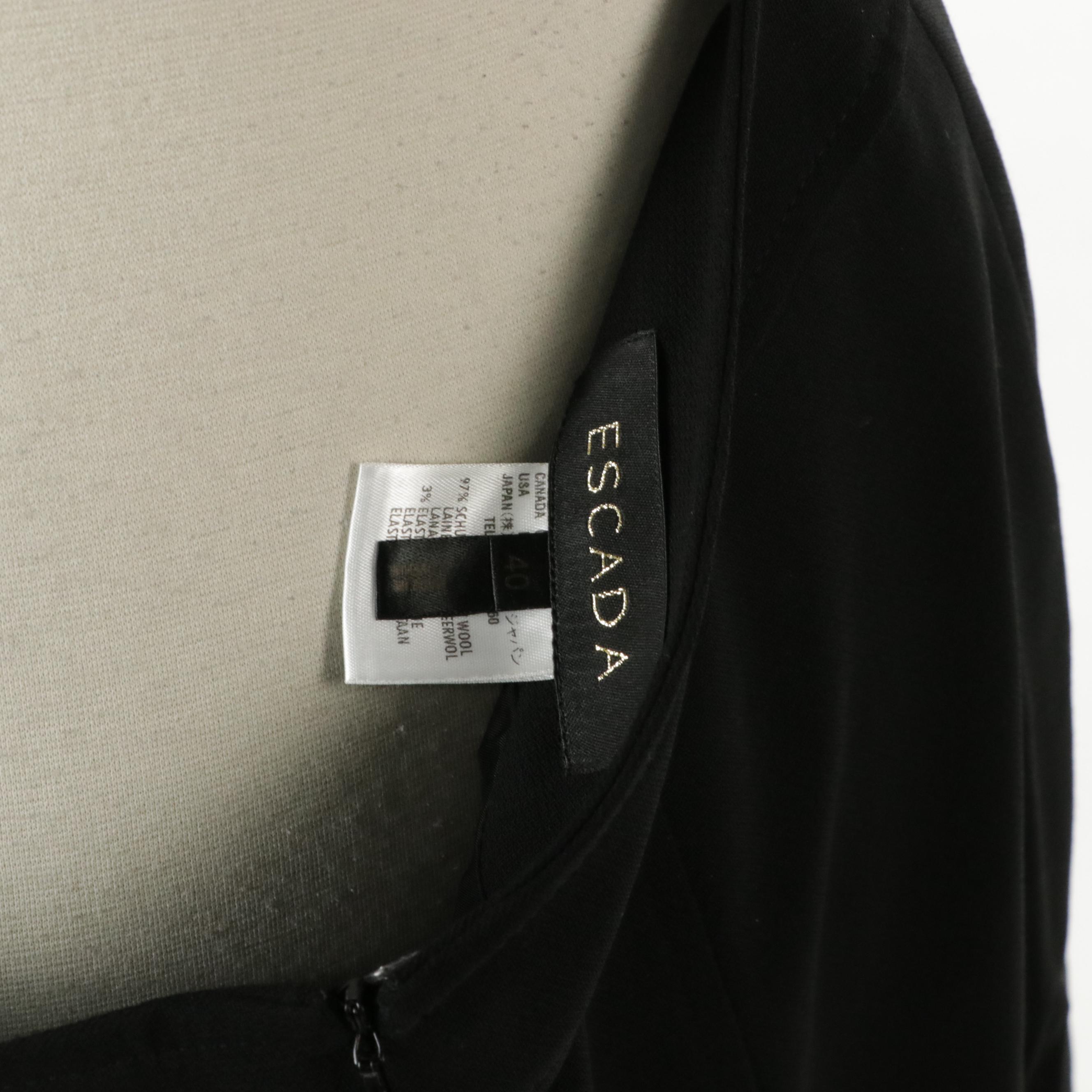 Dolce & Gabbana and Escada Black Skirts with Tags