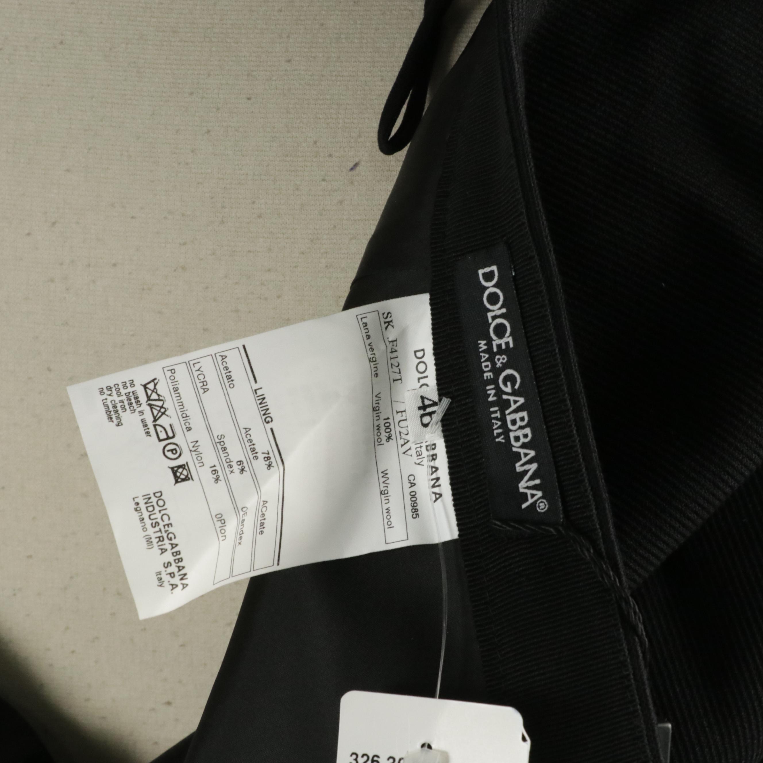 Dolce & Gabbana and Escada Black Skirts with Tags