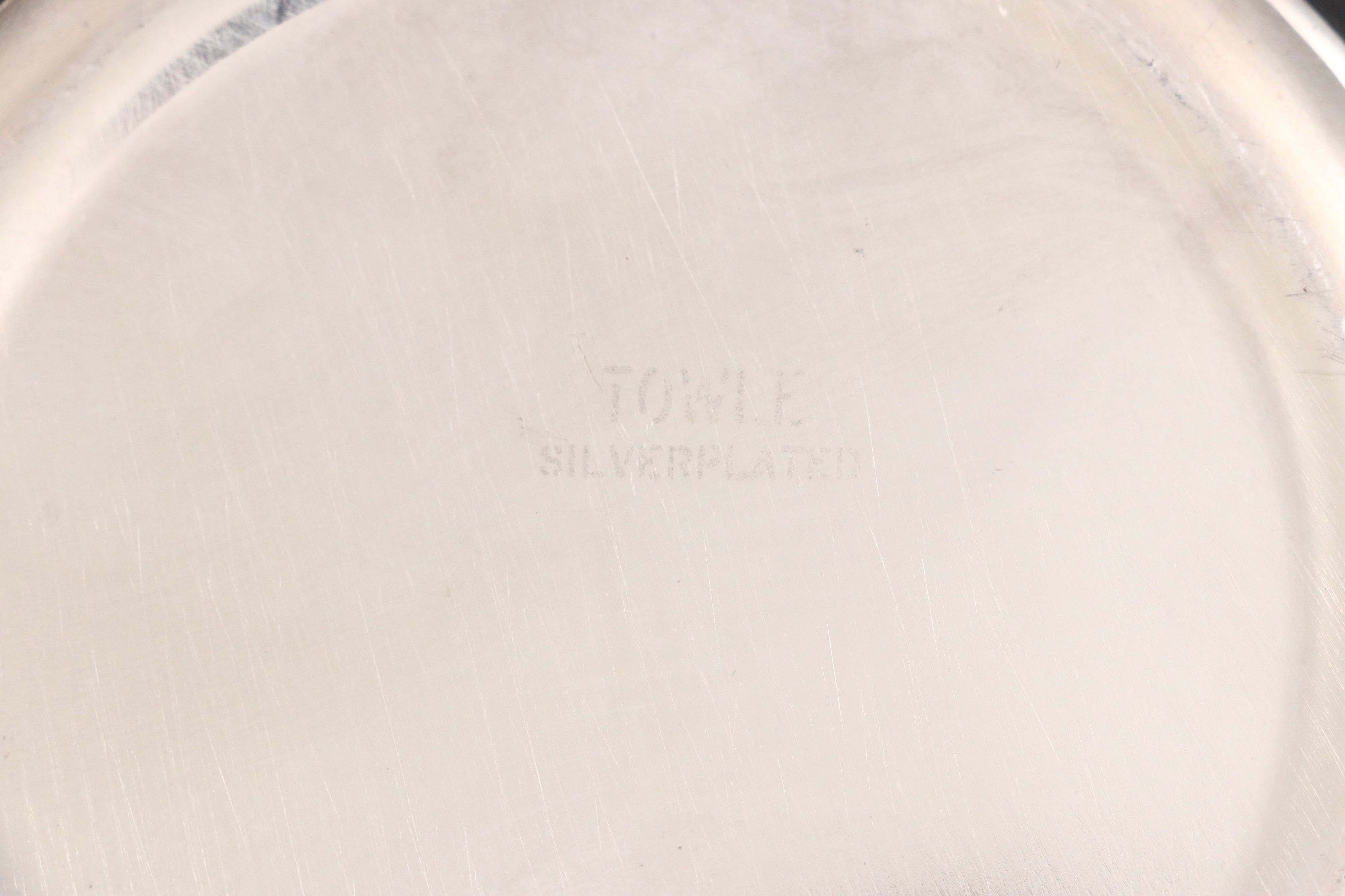 Wm. Rogers "Paul Revere Reproduction" Silver Plate Water Pitcher with More