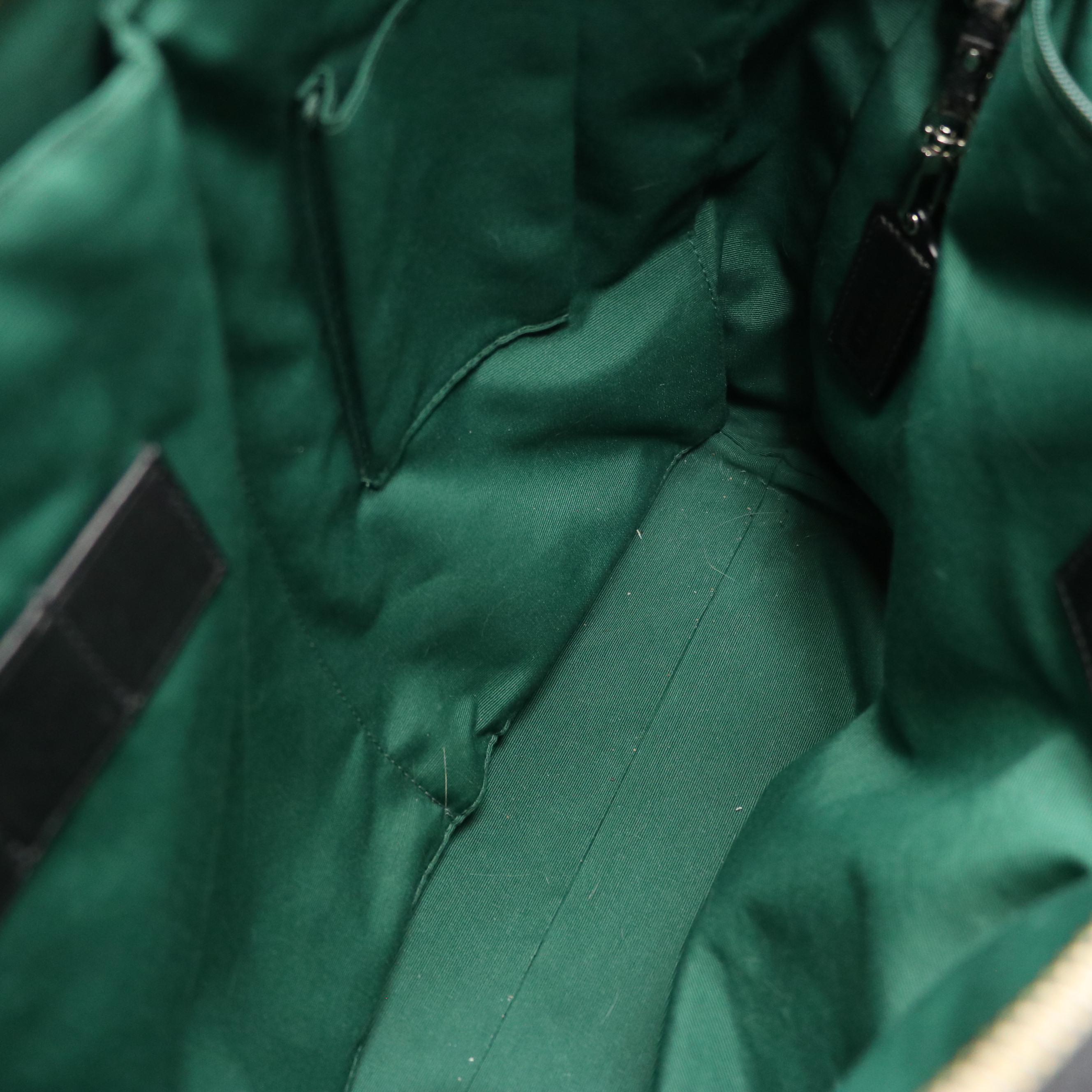 Coach Voyager Drafting 2Way Tote in Black Signature Canvas & Tan Wristlet Wallet