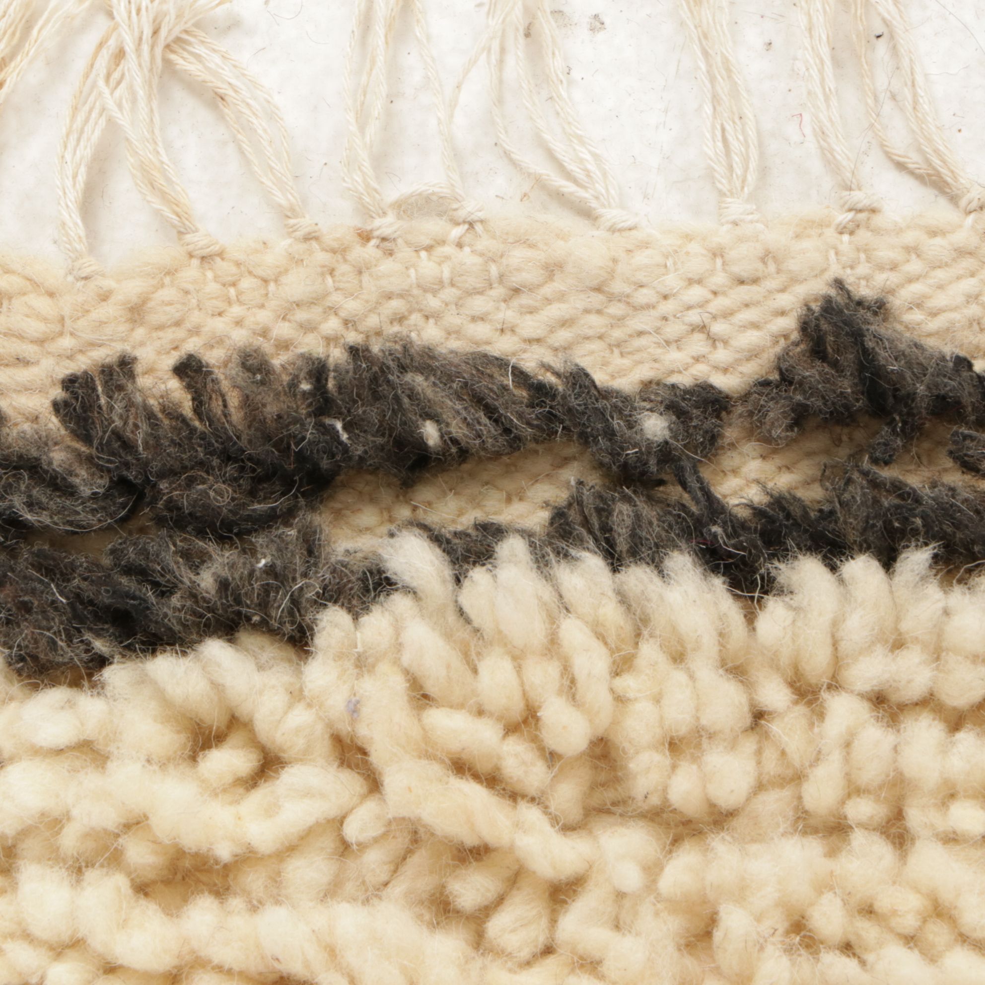 Four Hand-Knotted Moroccan Berber Accent Rugs