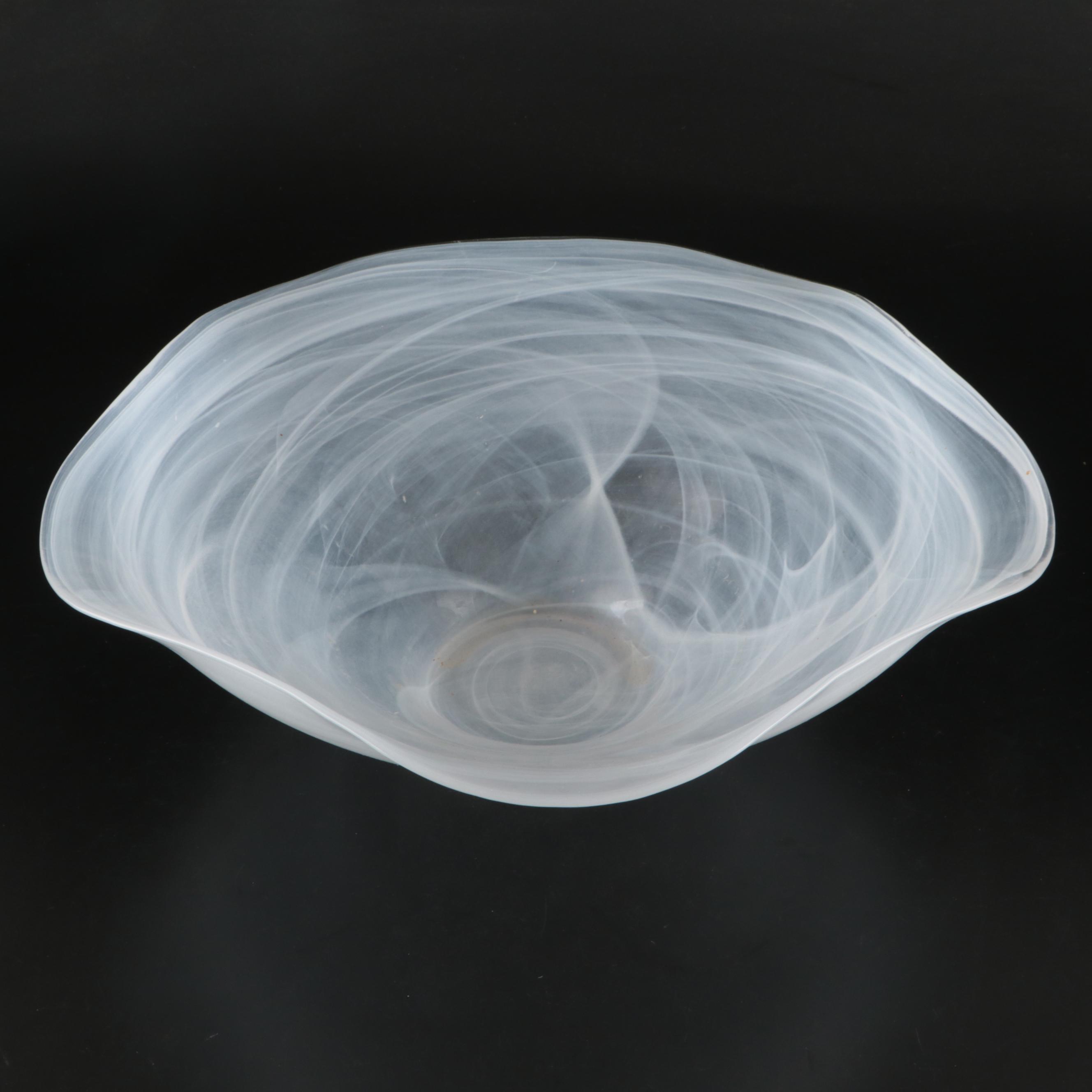 Alabaster Glass Bowl, Ceramic Bookends, Glass Vase, and More Home Décor