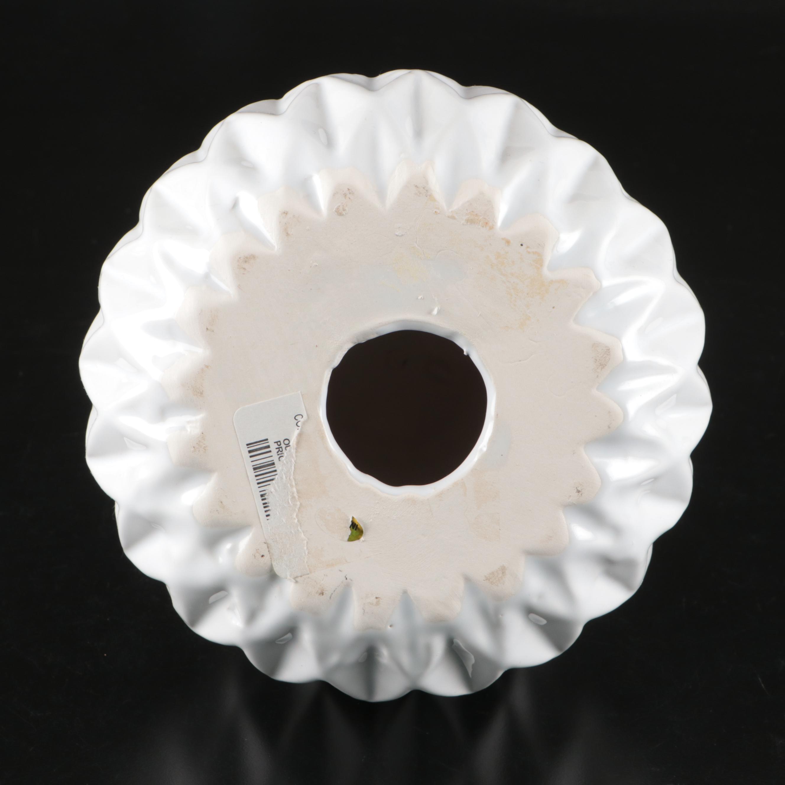 Alabaster Glass Bowl, Ceramic Bookends, Glass Vase, and More Home Décor