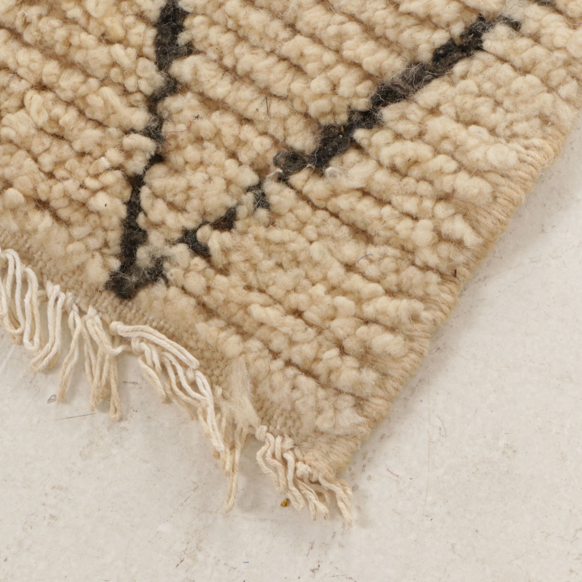 Four Hand-Knotted Moroccan Berber Accent Rugs