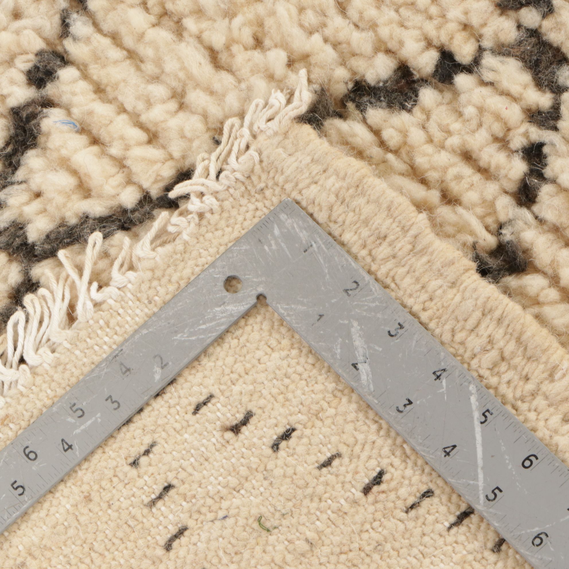 Four Hand-Knotted Moroccan Berber Accent Rugs