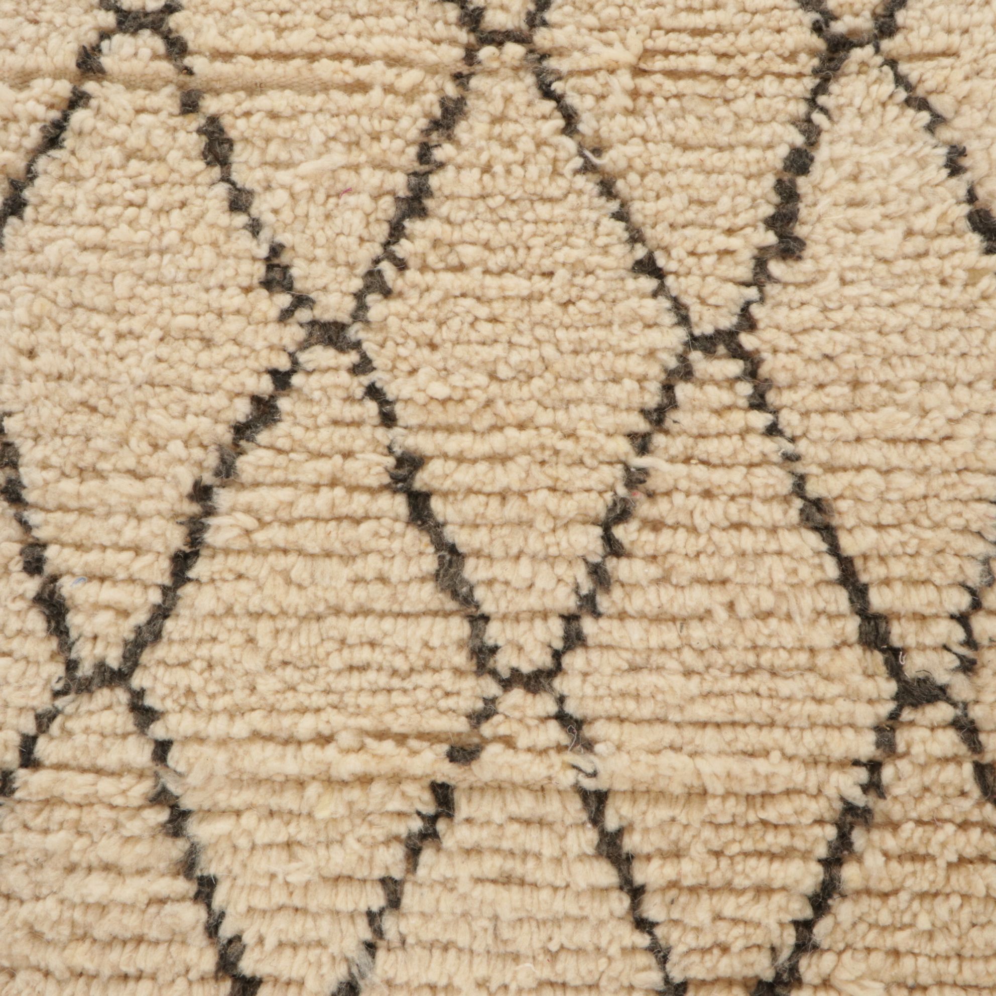 Four Hand-Knotted Moroccan Berber Accent Rugs